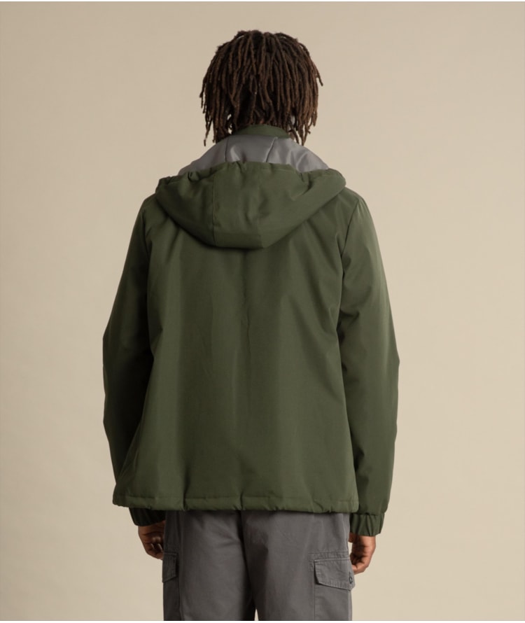 Jaqueta Nylon Puebla Verde Militar
