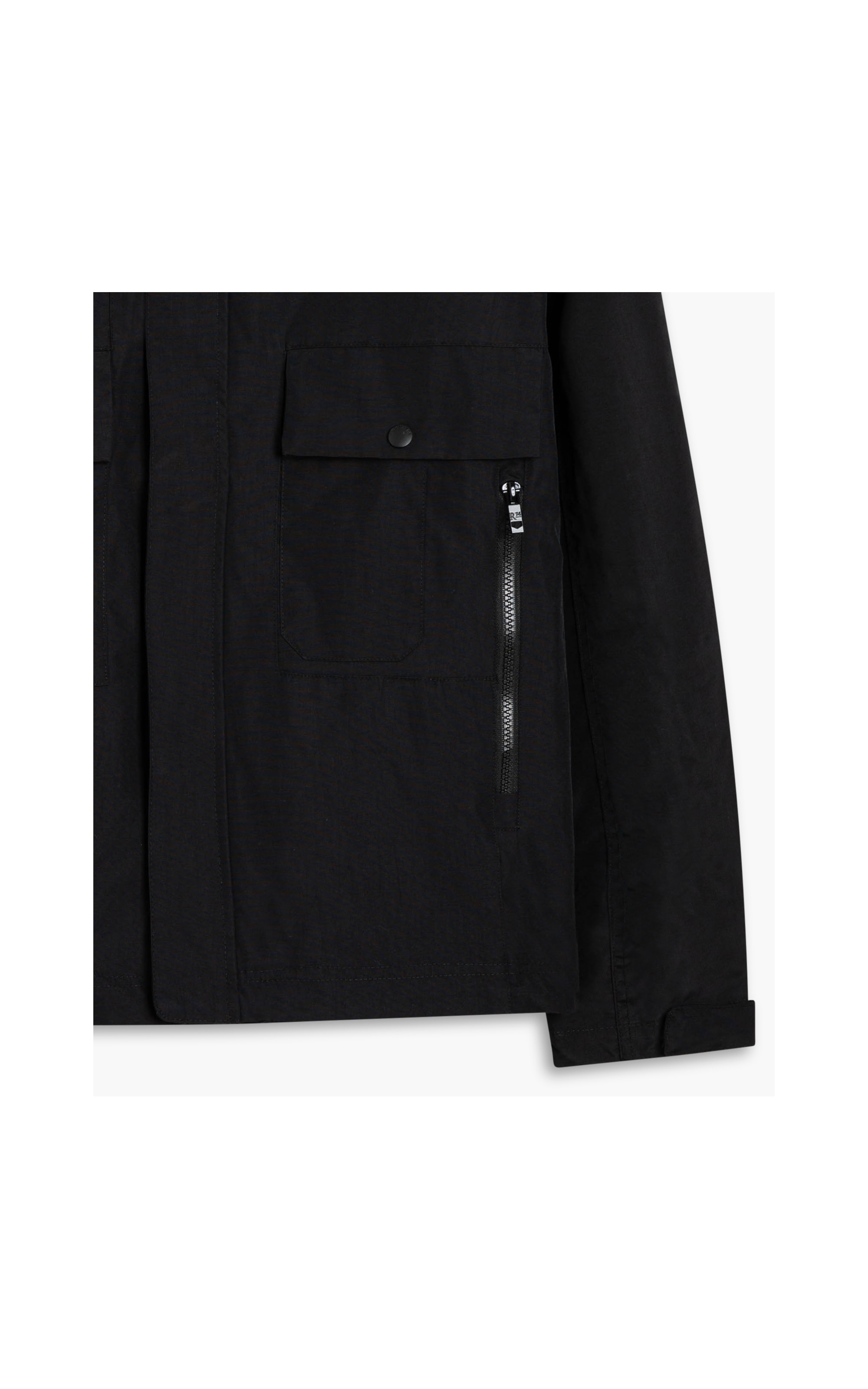 Jaqueta Nylon Ribbon Brighton Preto