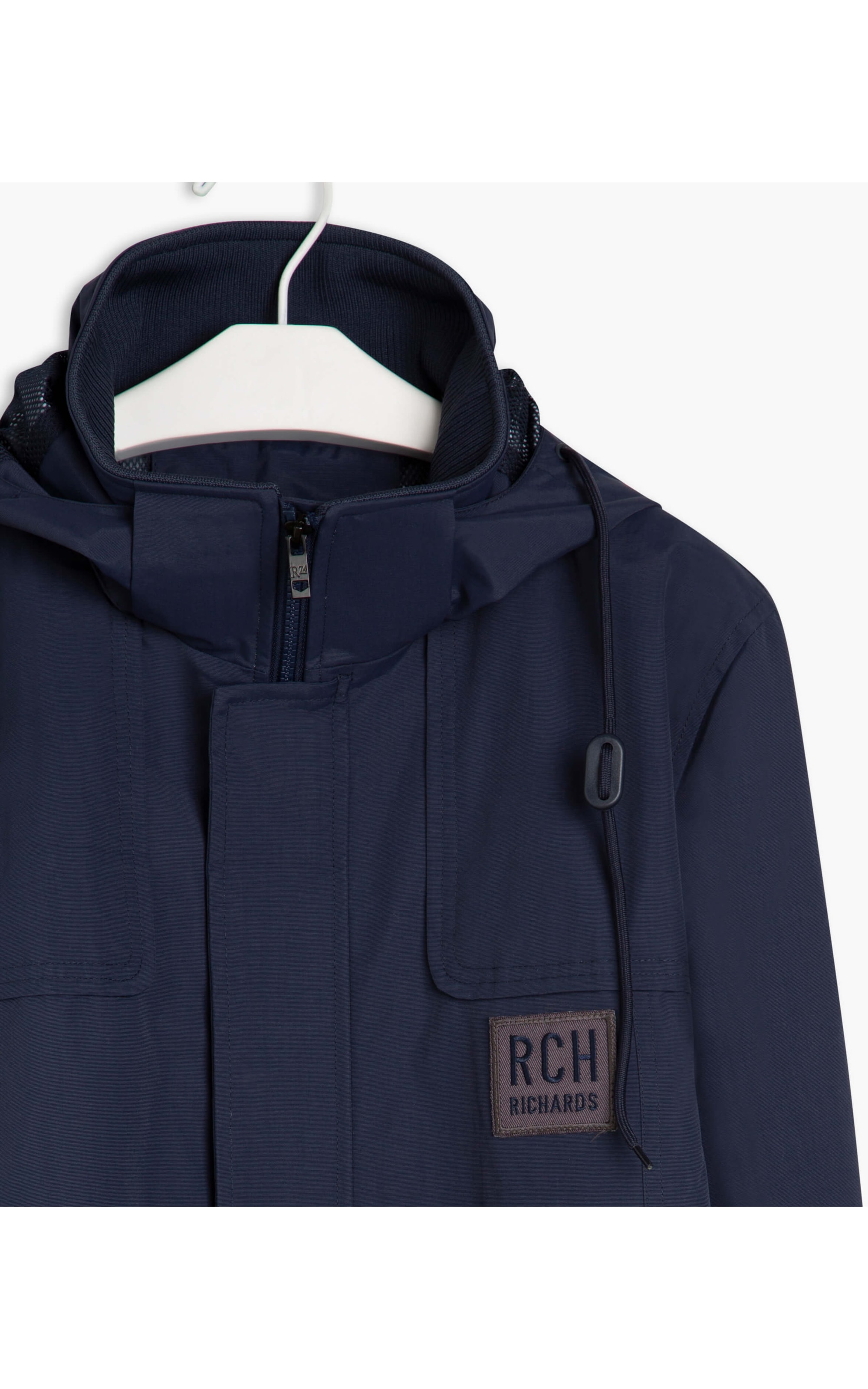 Jaqueta Nylon Ribbon Leeds Dark Navy