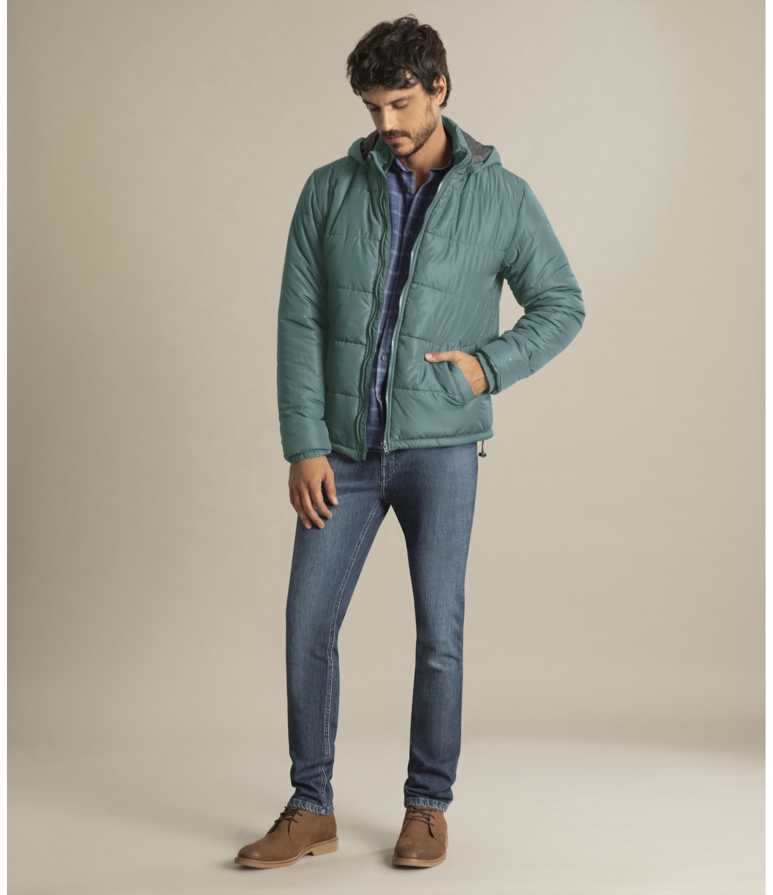 Jaqueta Nylon Taxco Verde Jade