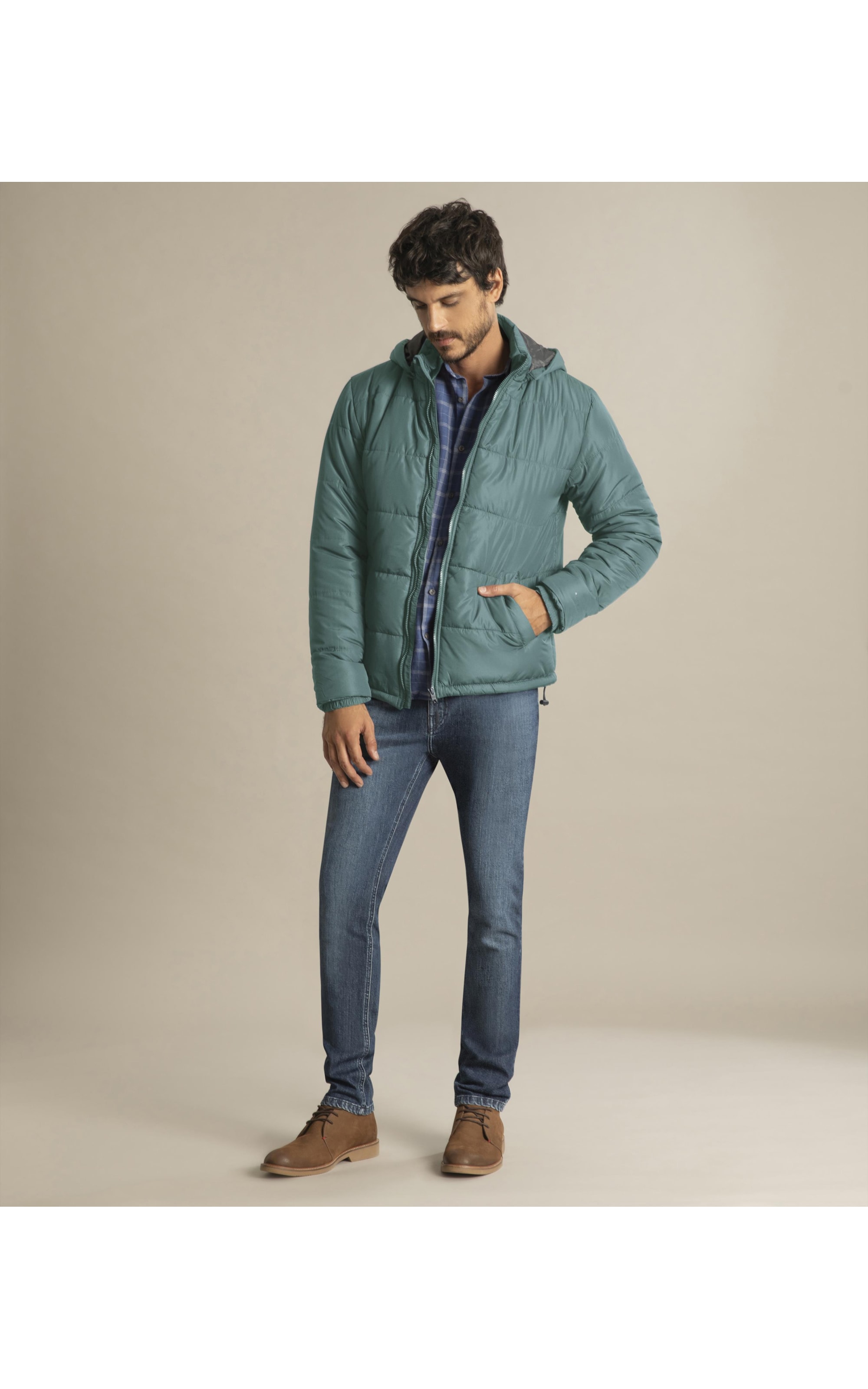 Jaqueta Nylon Taxco Verde Jade