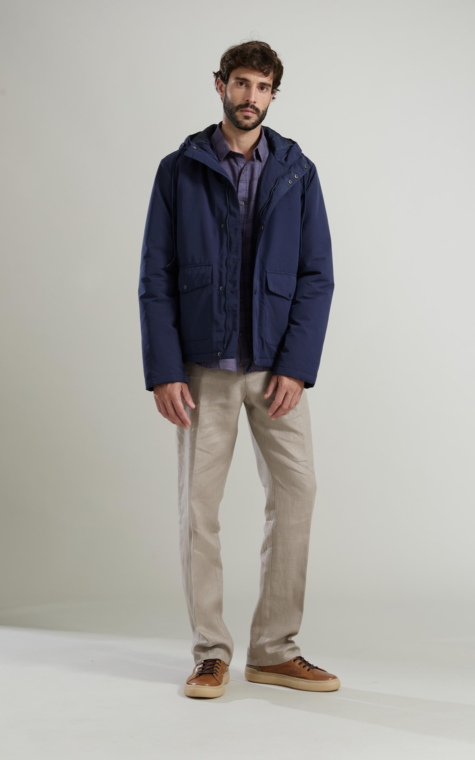 Jaqueta Nylon Valle Bravo Old Purple