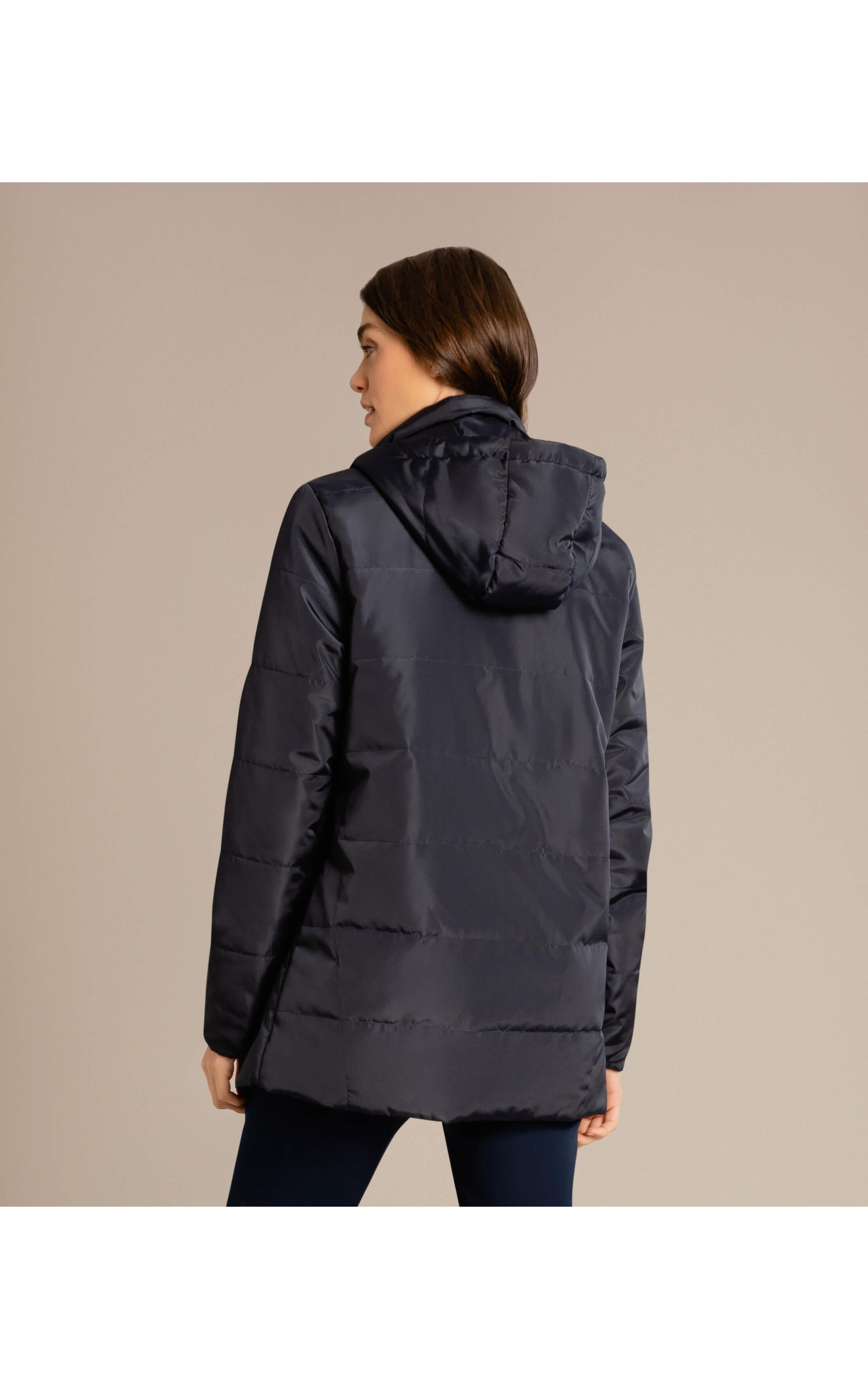 Jaqueta Quilted Puffer Dark Navy