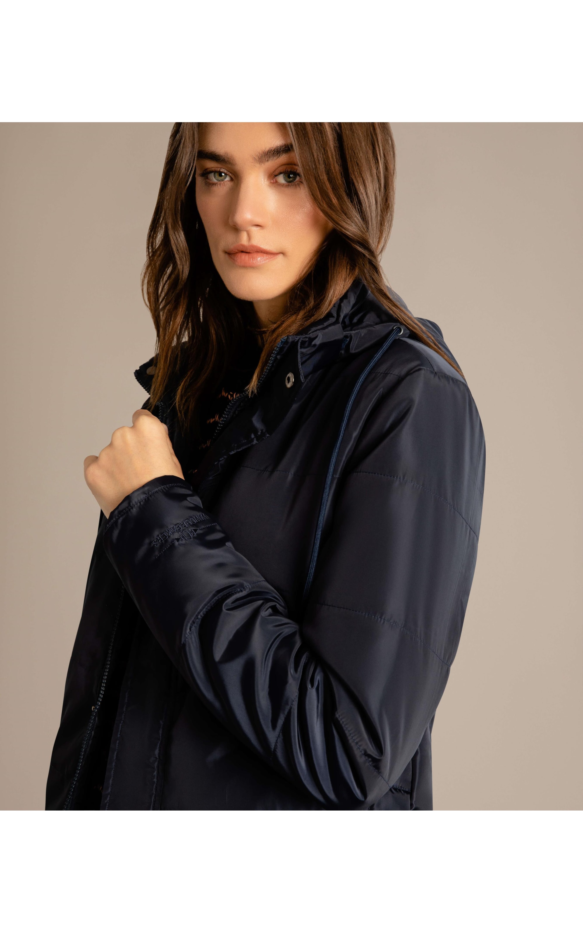 Jaqueta Quilted Puffer Dark Navy