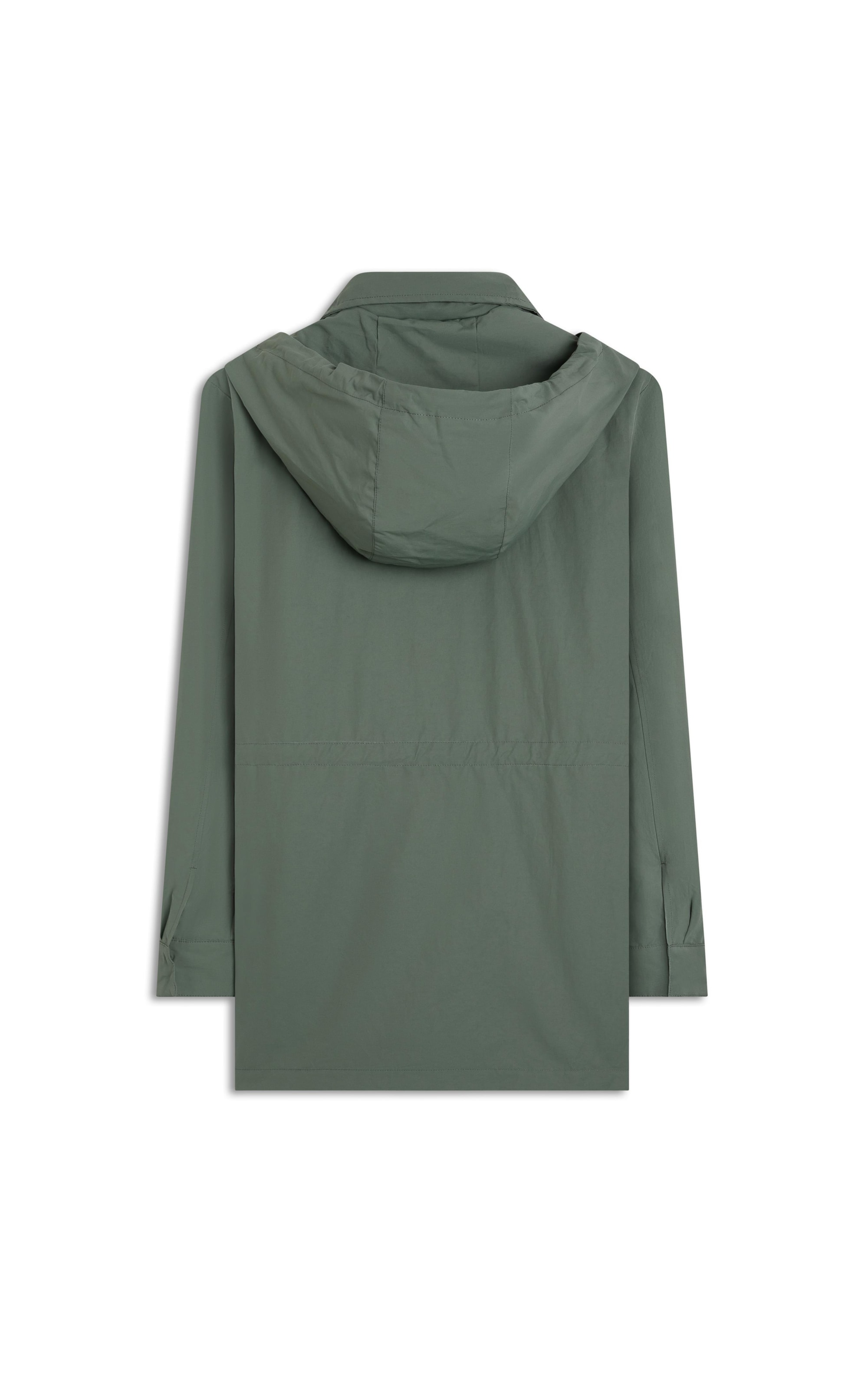  Jaqueta Rain Linho Blend Floresta