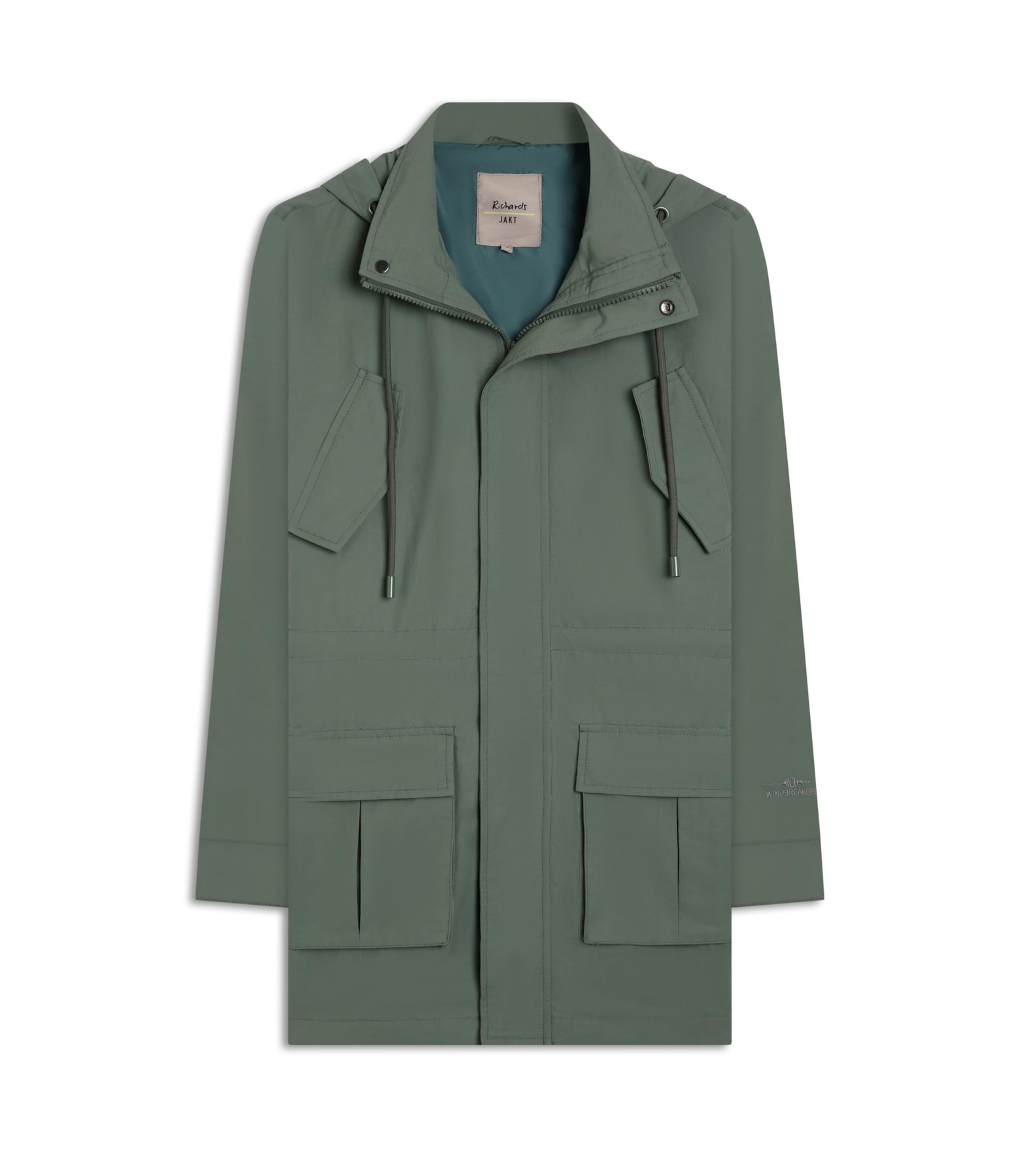  Jaqueta Rain Linho Blend Floresta