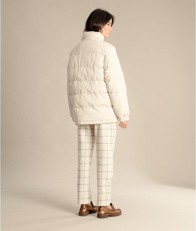 Jaqueta Rio Puffer Natural