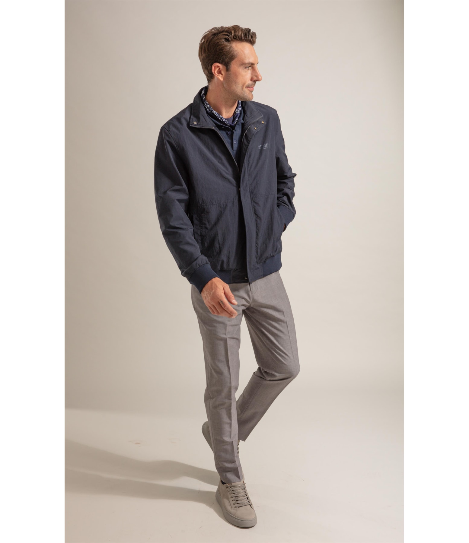 Jaqueta River Nylon Dark Navy
