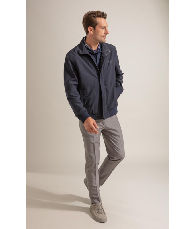 Jaqueta River Nylon Dark Navy