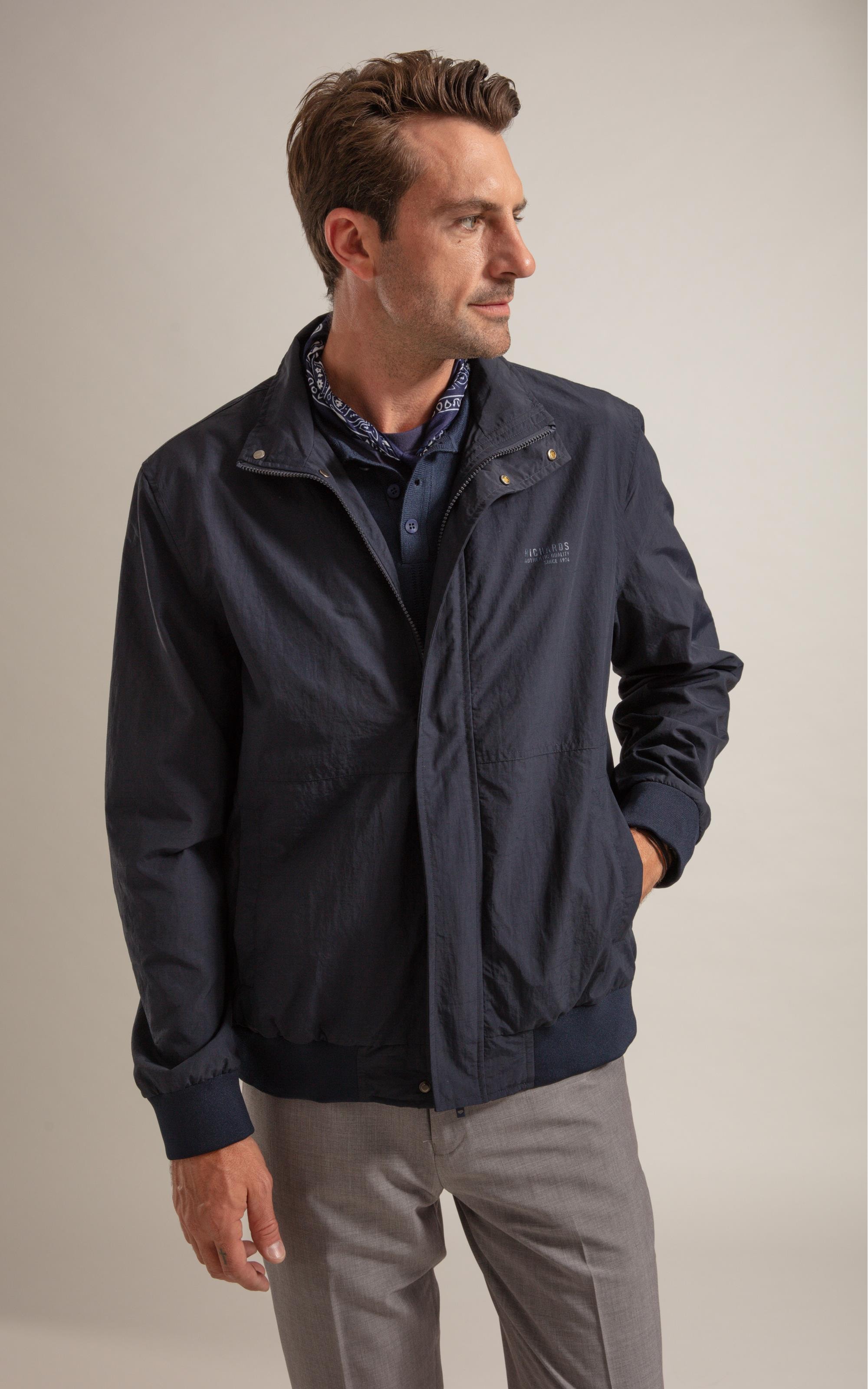 Jaqueta River Nylon Dark Navy