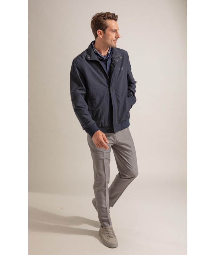 Jaqueta River Nylon Dark Navy