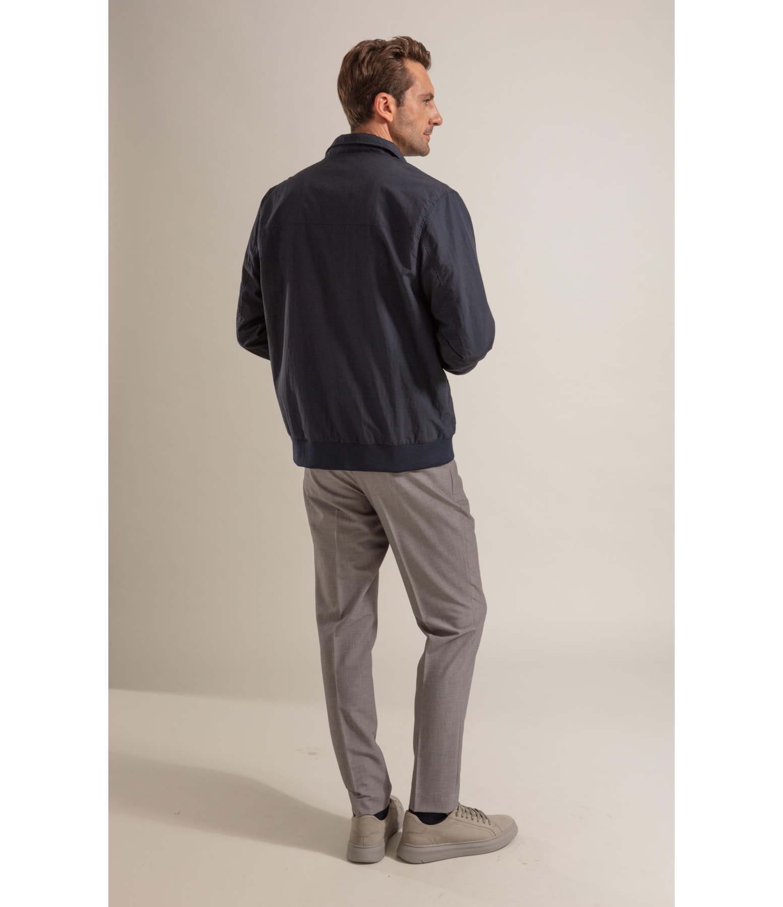 Jaqueta River Nylon Dark Navy