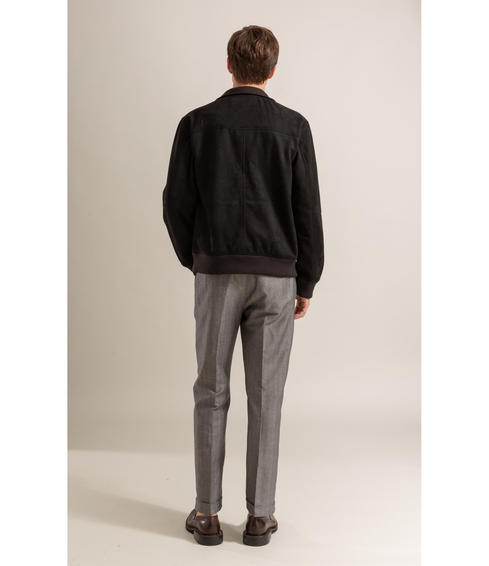 Jaqueta River Suede Preto