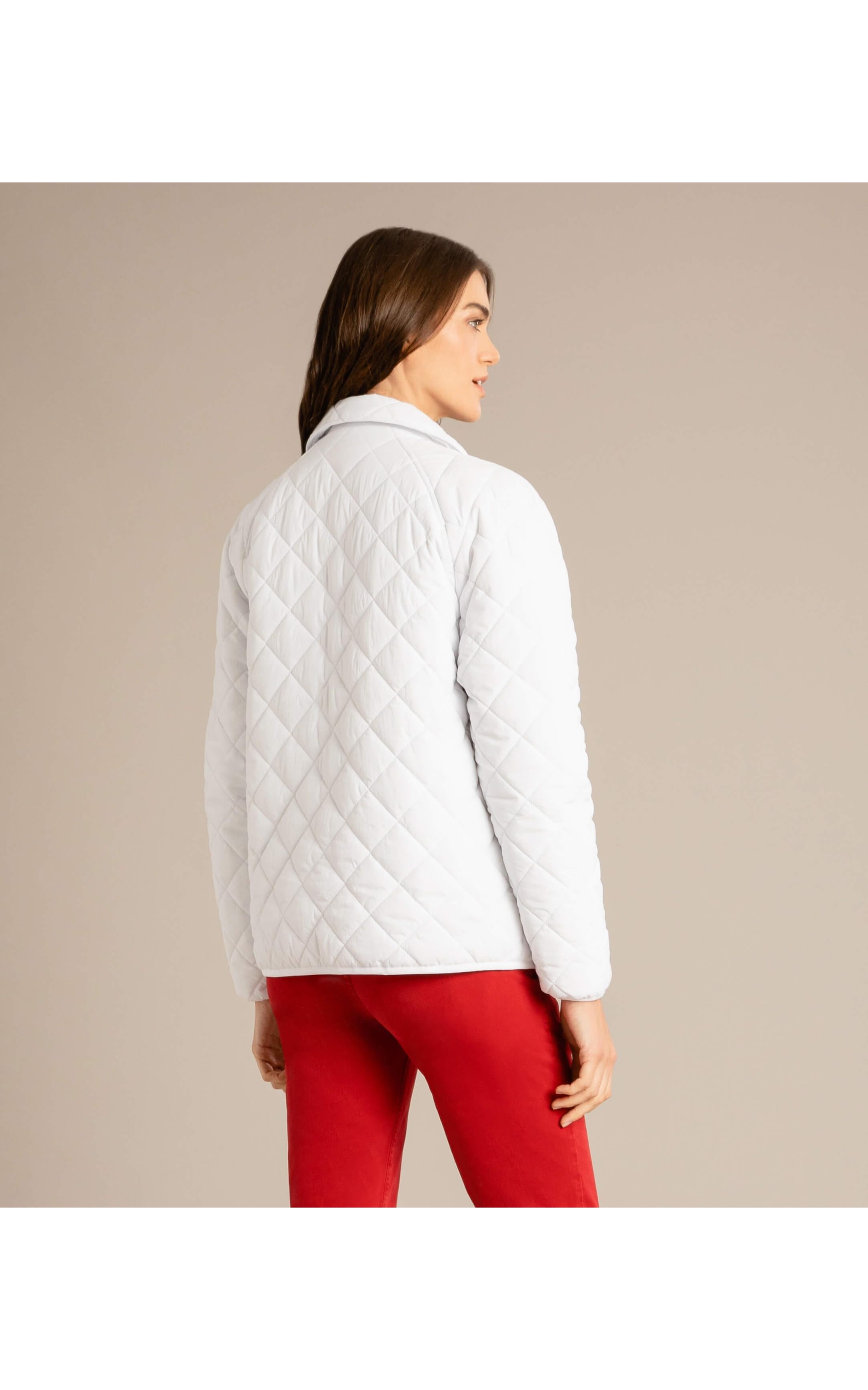 Jaqueta Sierra Quilted Off White