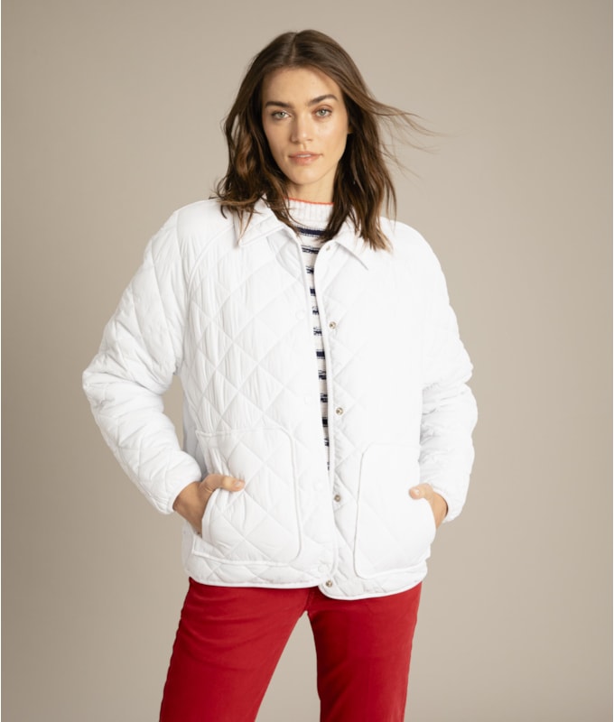 Jaqueta Sierra Quilted Off White