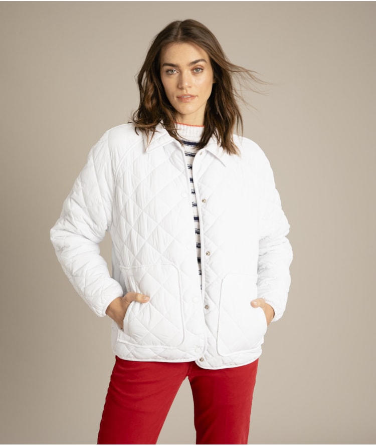 Jaqueta Sierra Quilted Off White