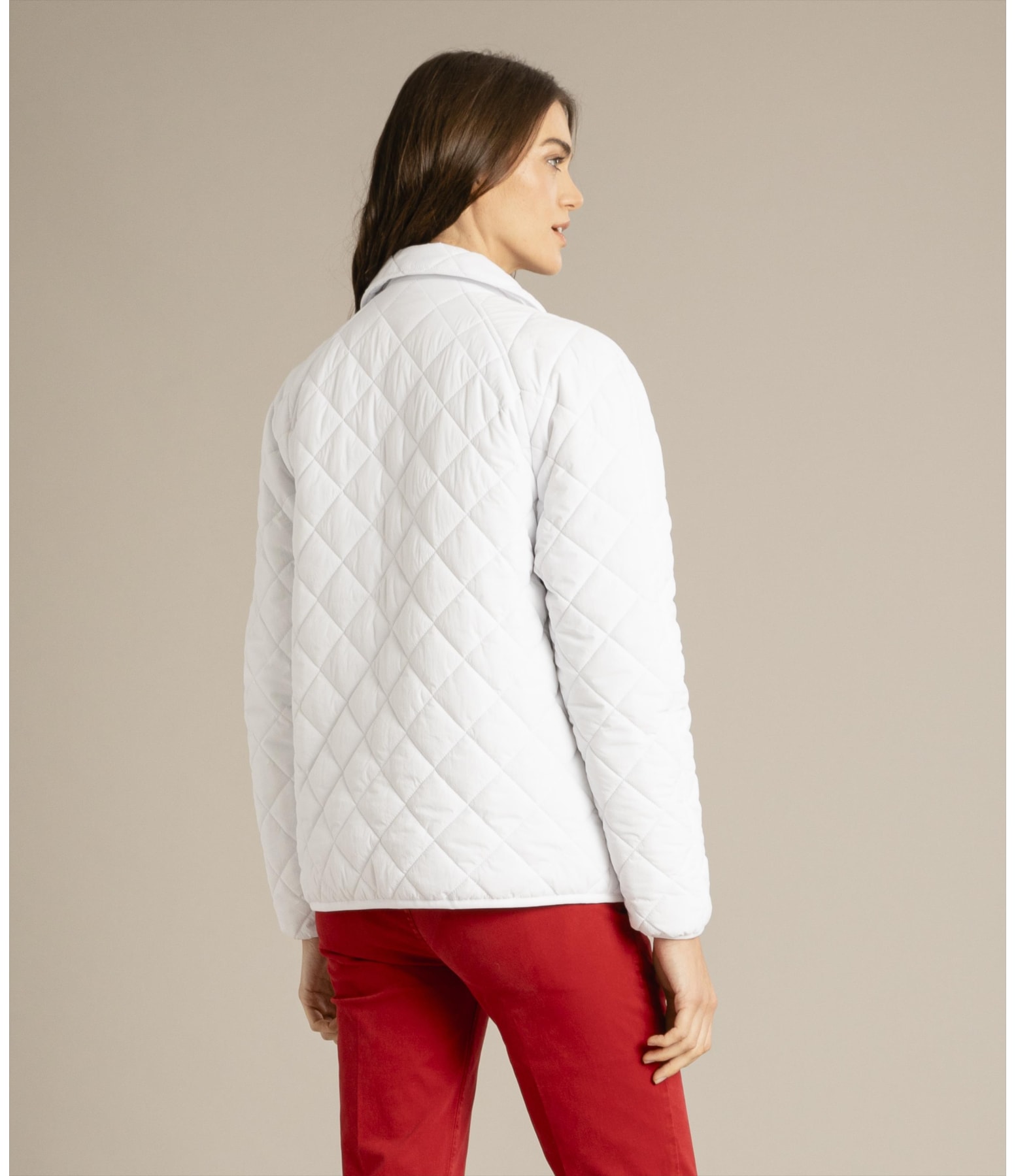 Jaqueta Sierra Quilted Off White
