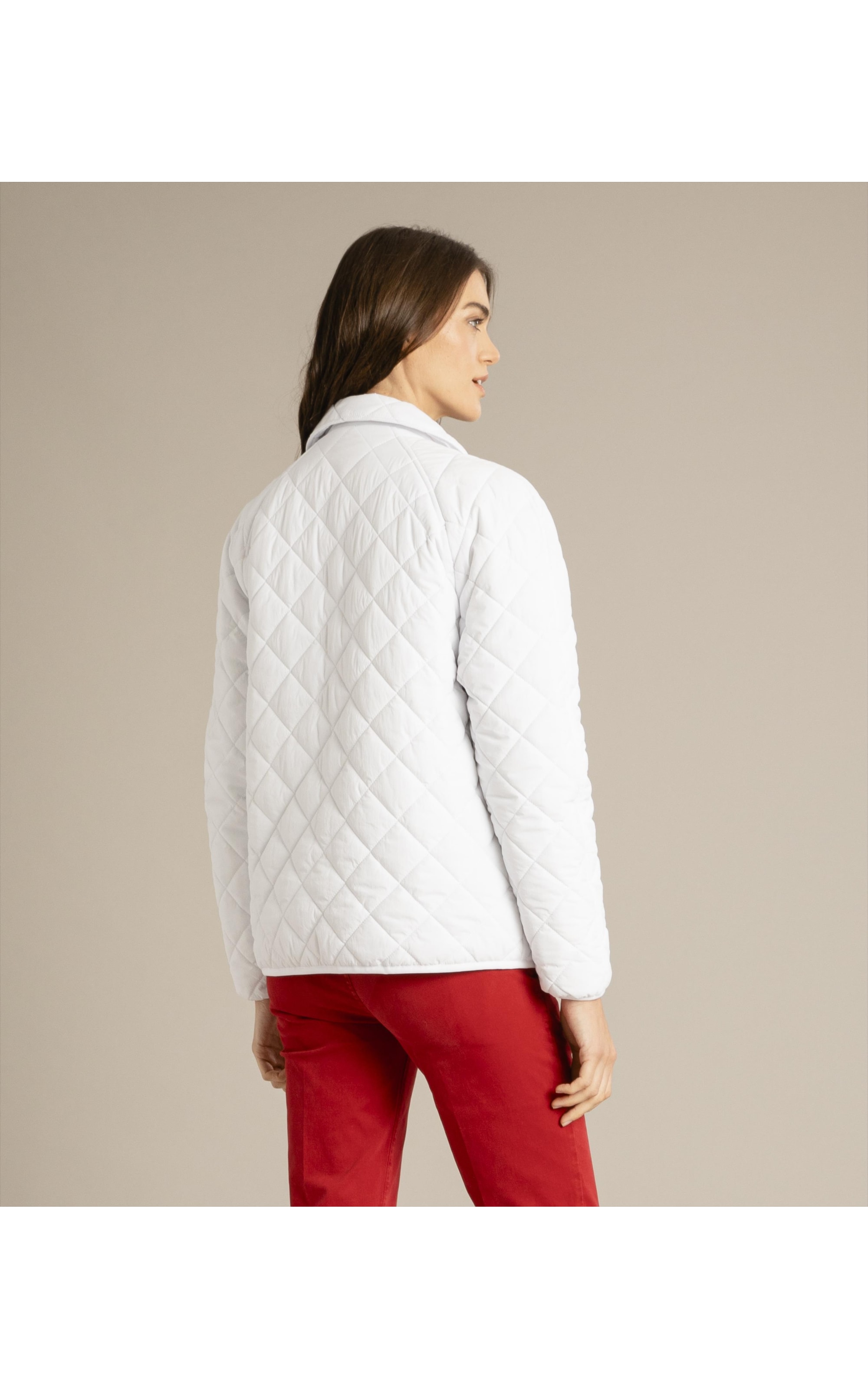 Jaqueta Sierra Quilted Off White