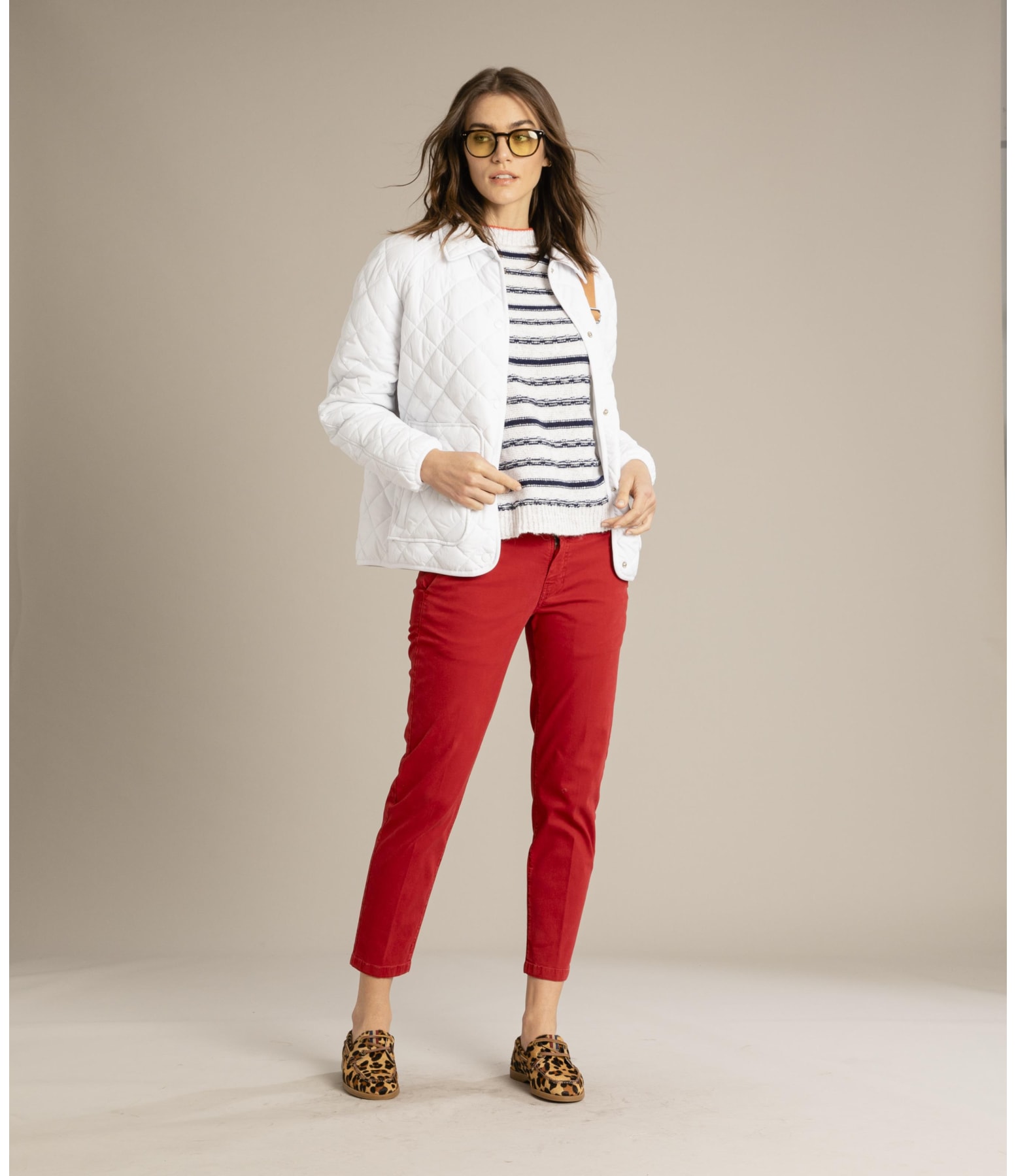 Jaqueta Sierra Quilted Off White