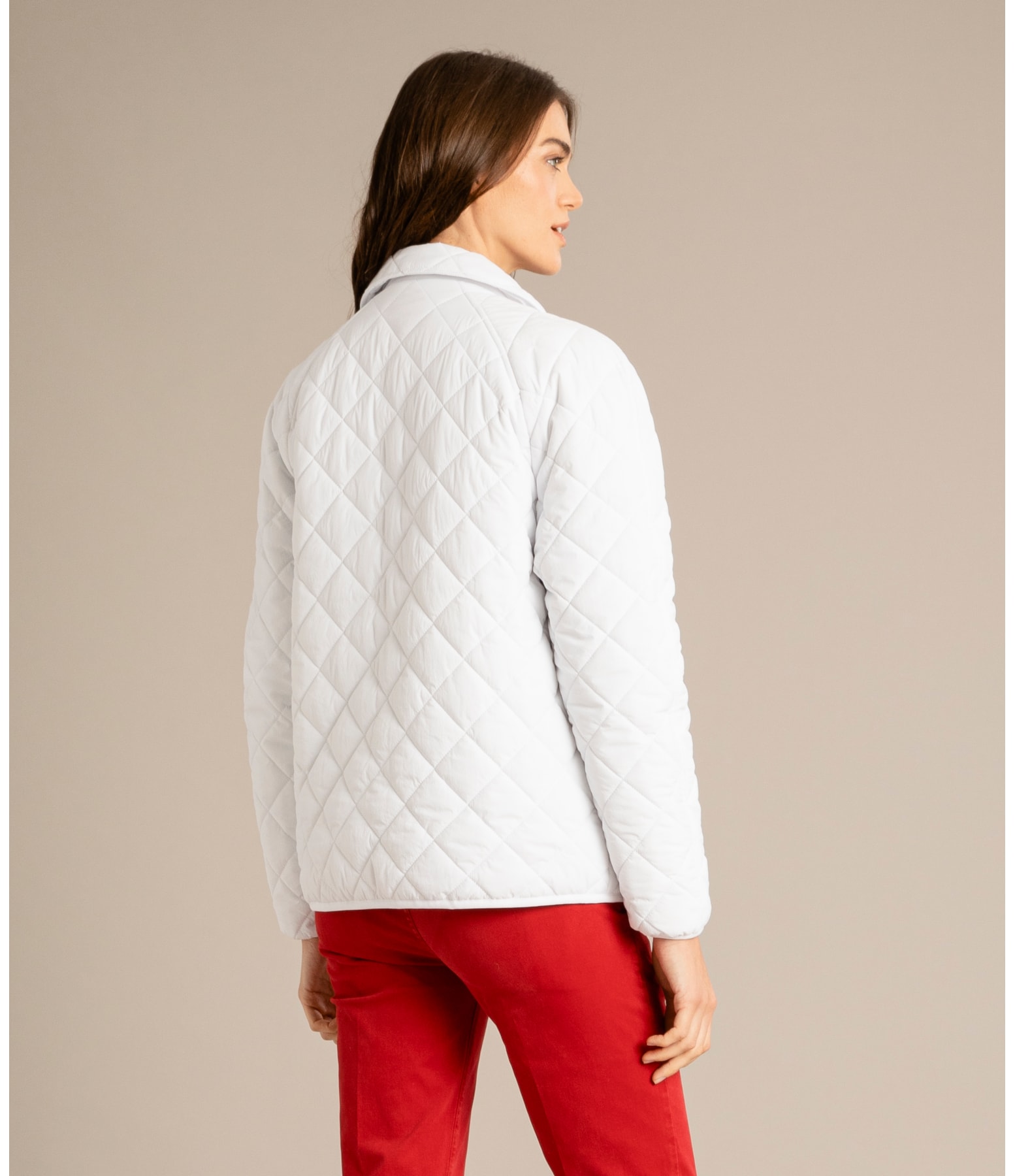 Jaqueta Sierra Quilted Off White