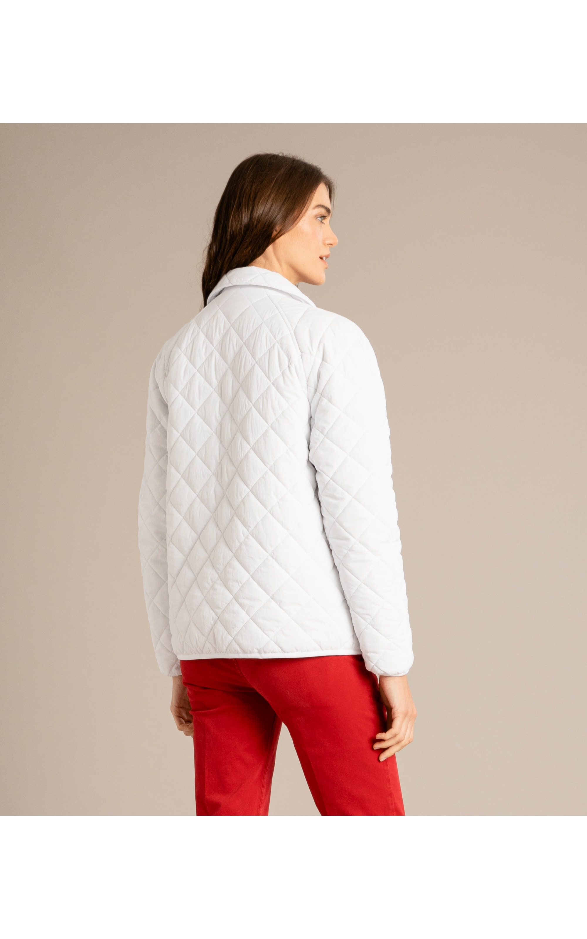 Jaqueta Sierra Quilted Off White