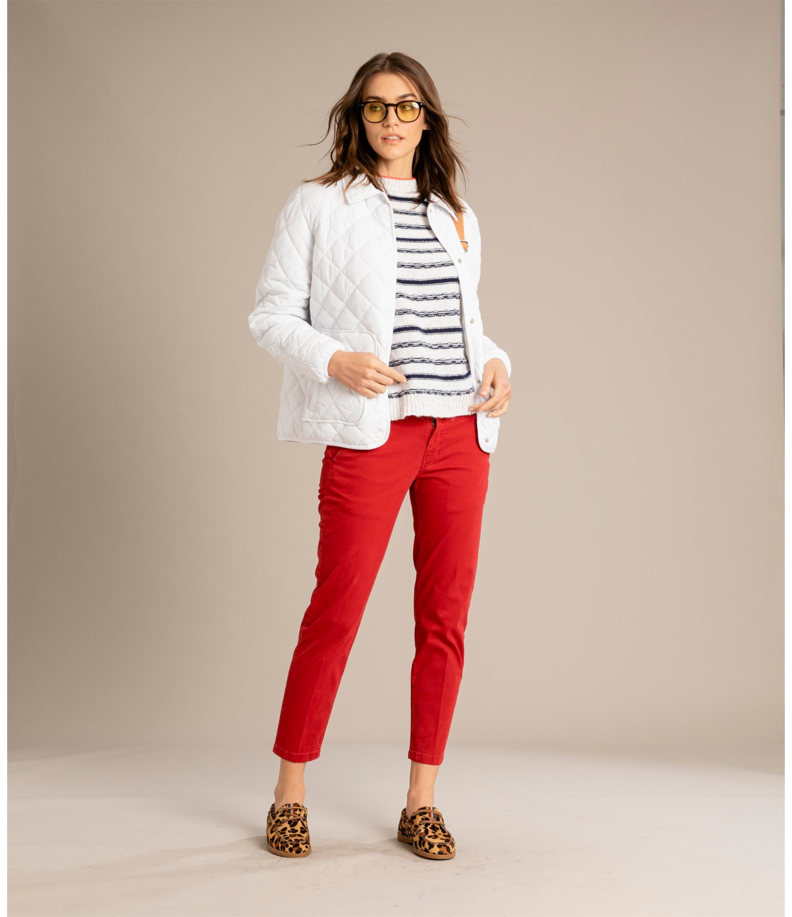 Jaqueta Sierra Quilted Off White