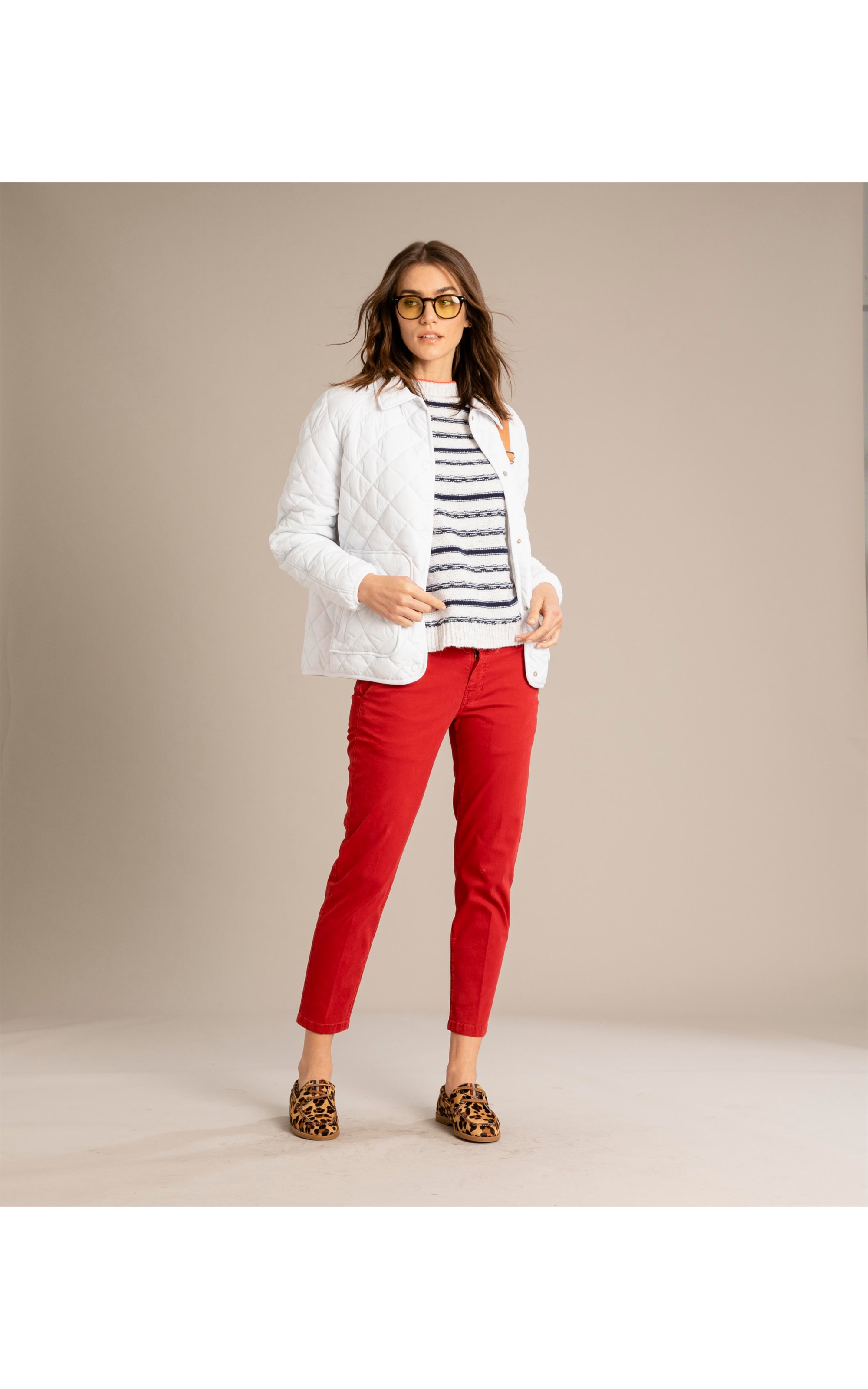 Jaqueta Sierra Quilted Off White