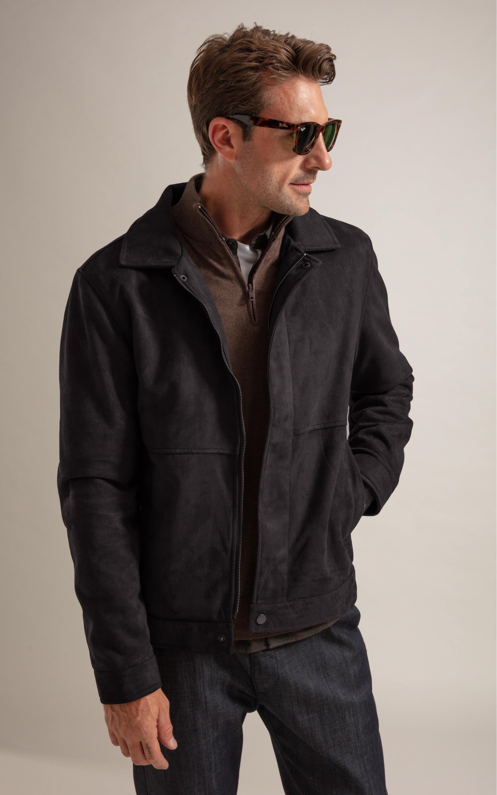 Jaqueta Suede Golf Classic Cafe