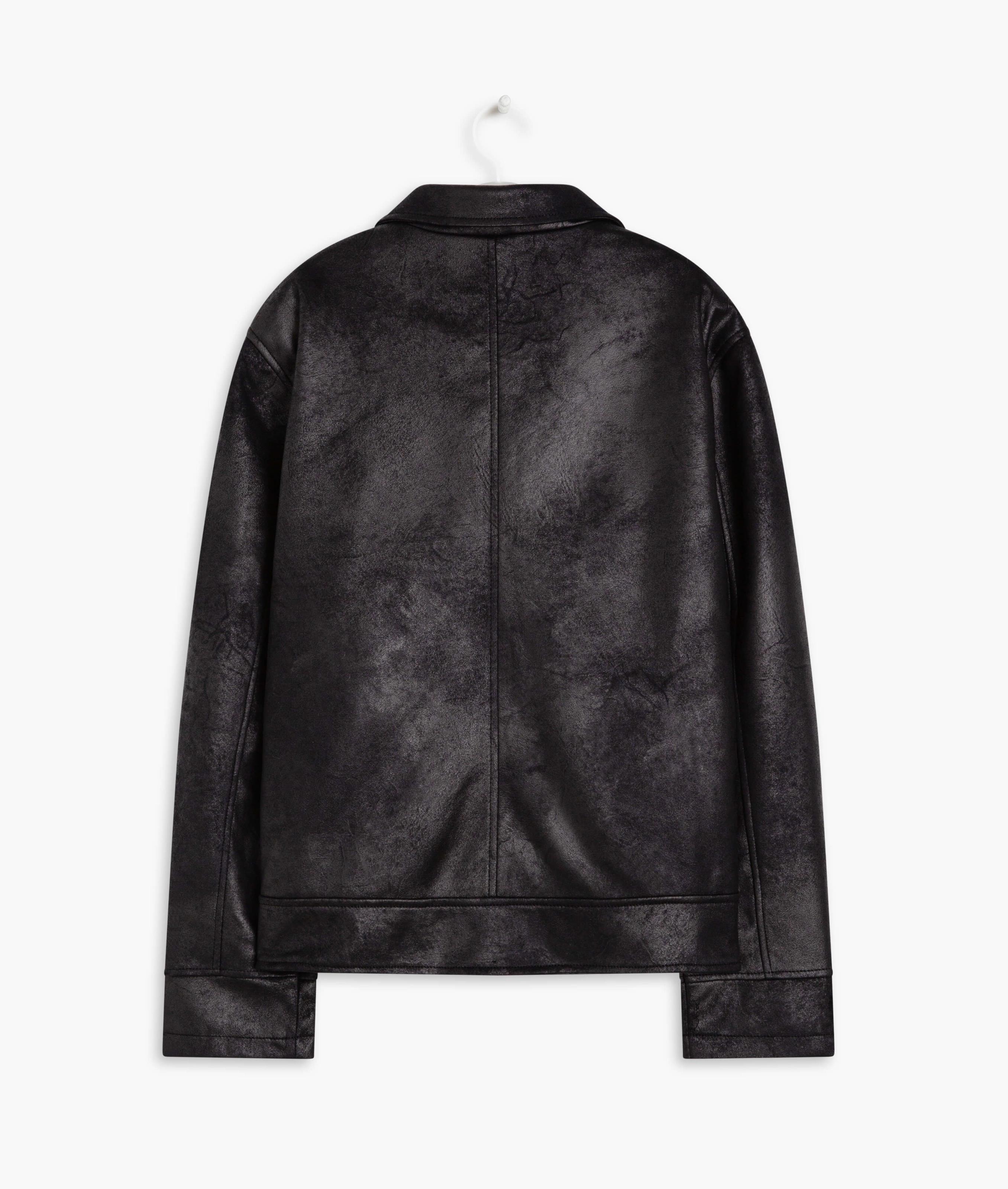 Jaqueta Suede Preto