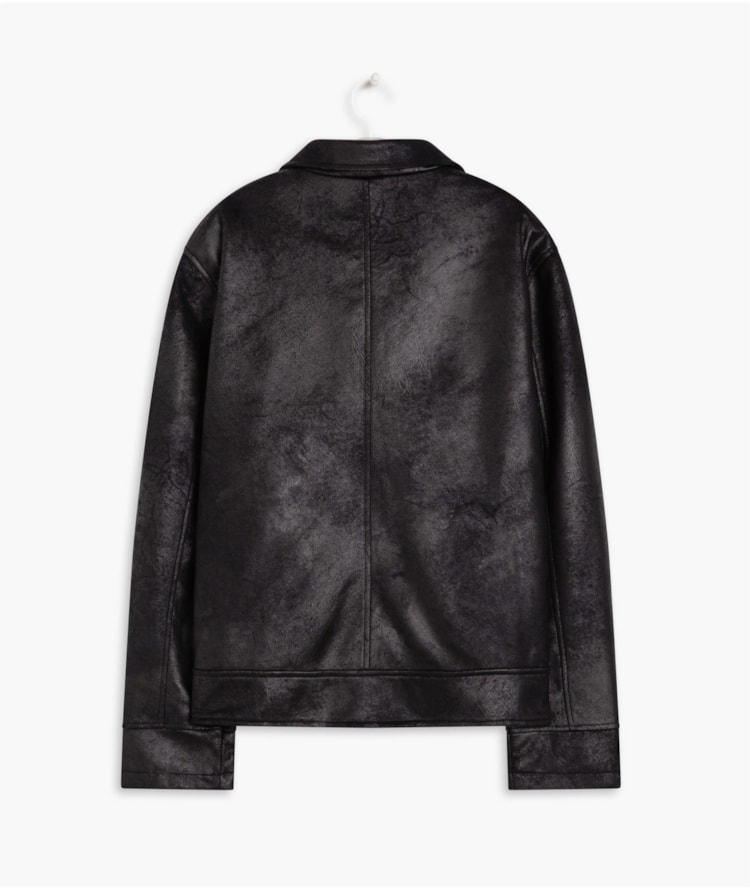 Jaqueta Suede Preto
