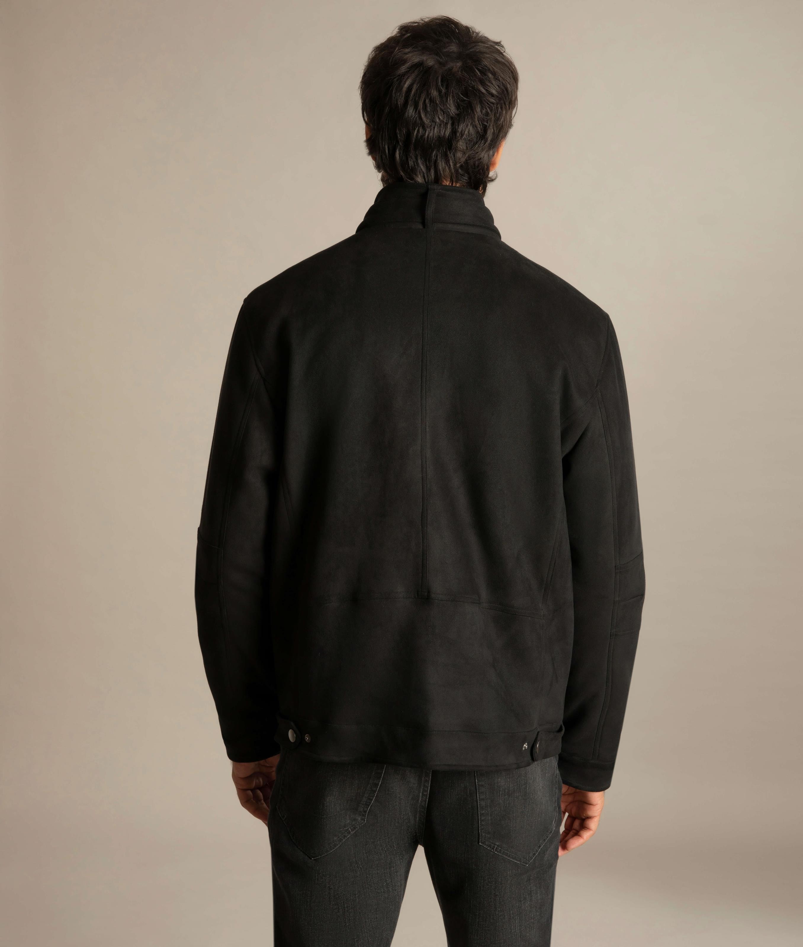 Jaqueta Suede Richards Preto