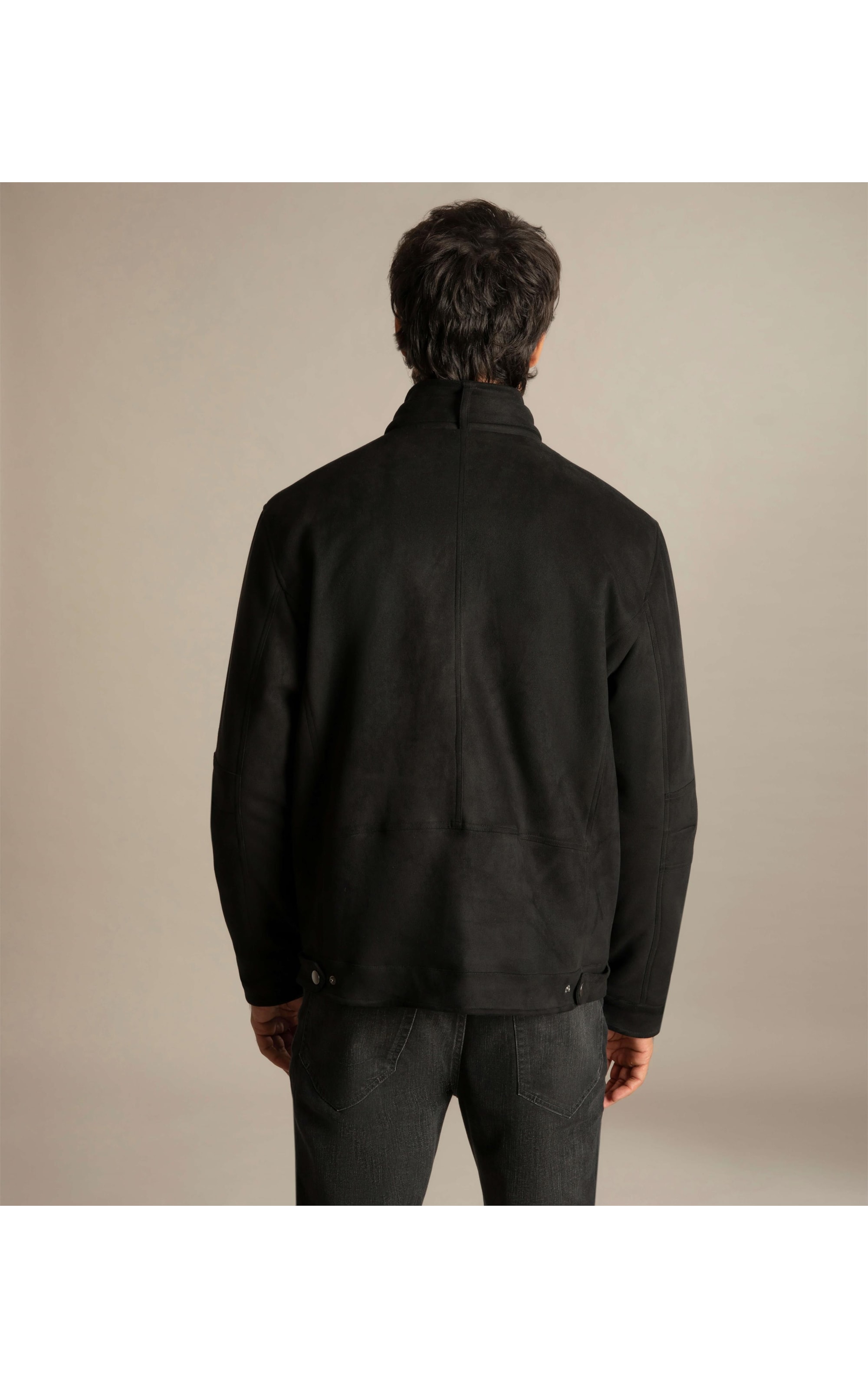 Jaqueta Suede Richards Preto