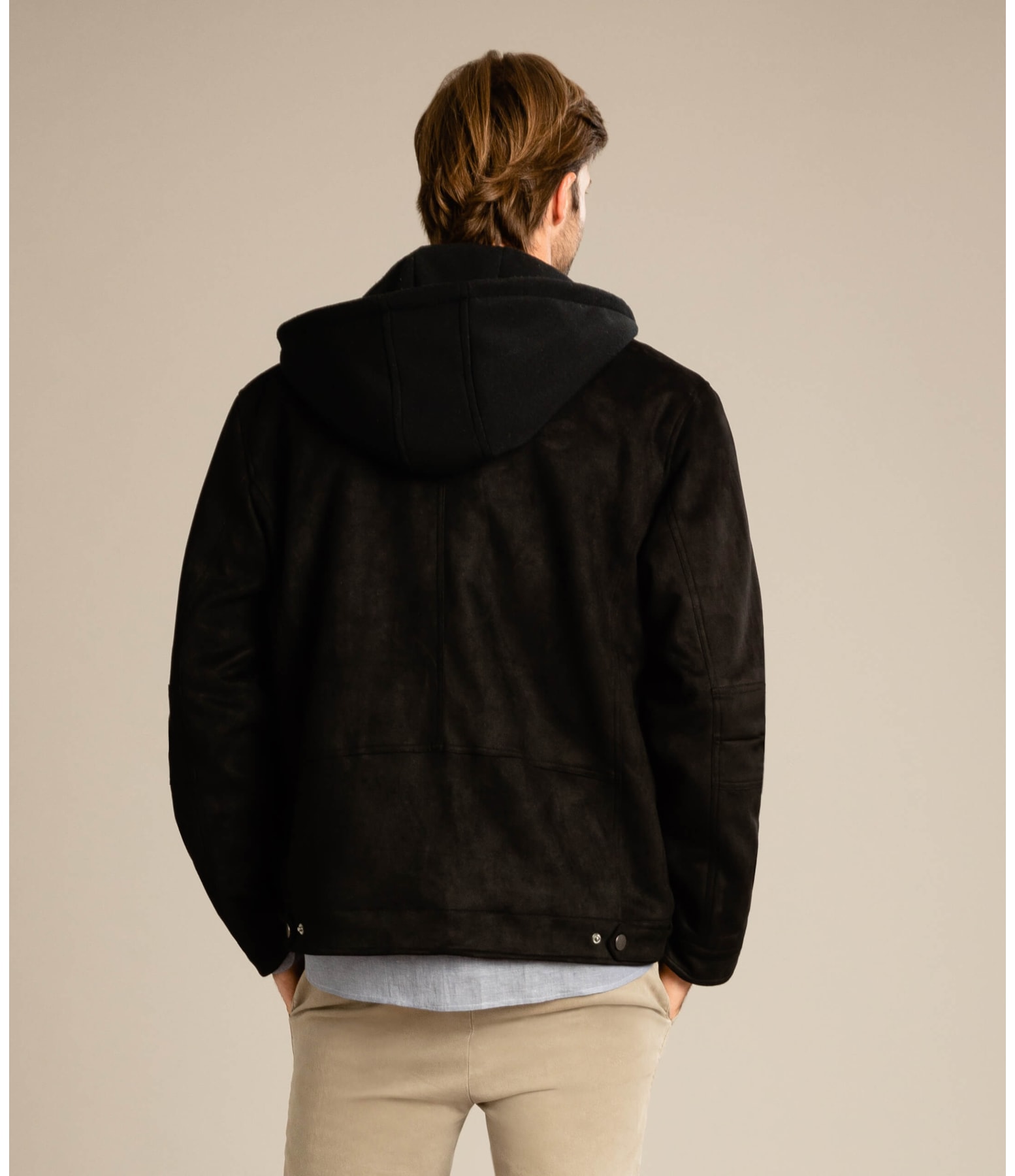 Jaqueta Suede Richards Preto