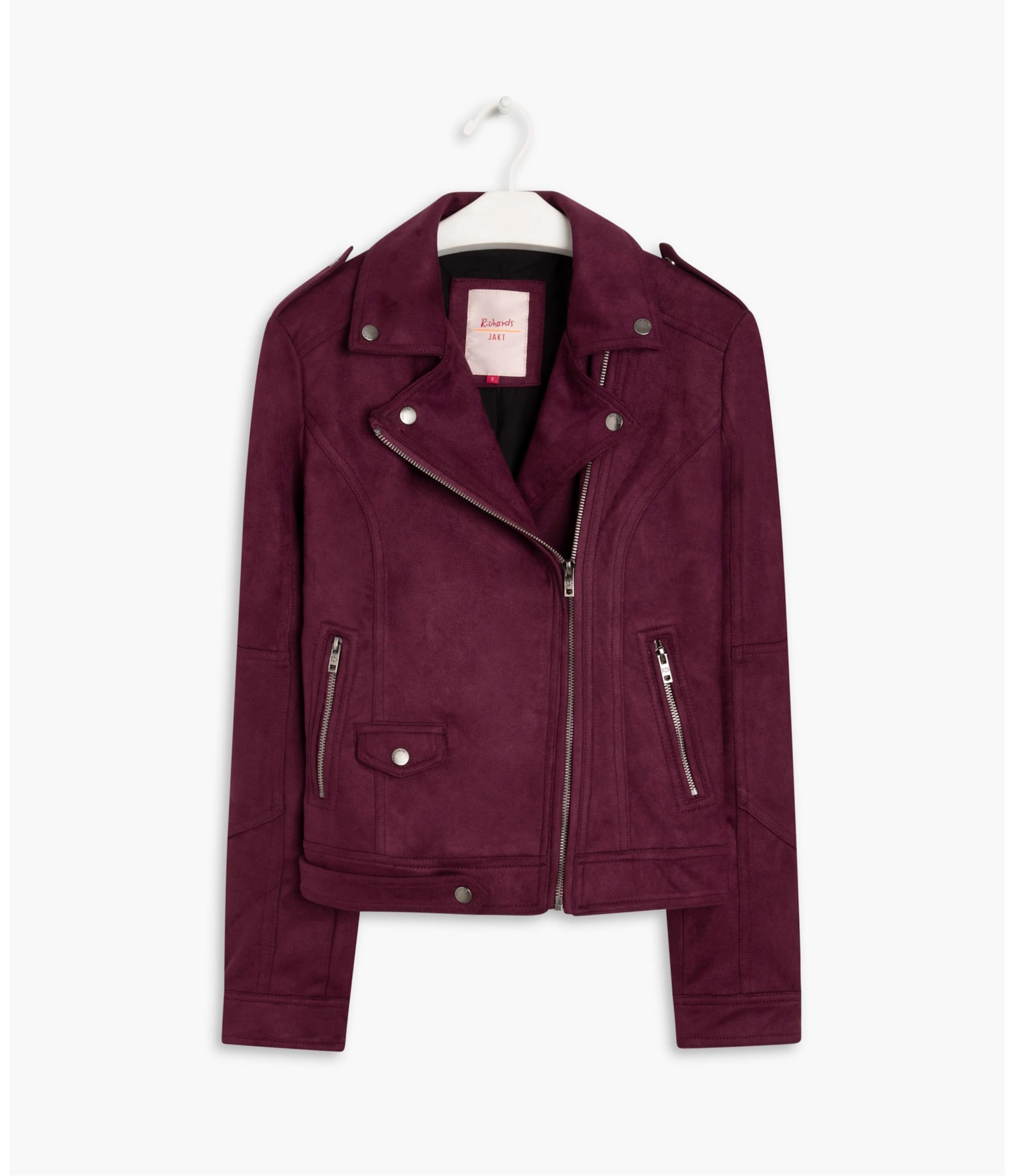Jaqueta Suede Winter Bordeaux