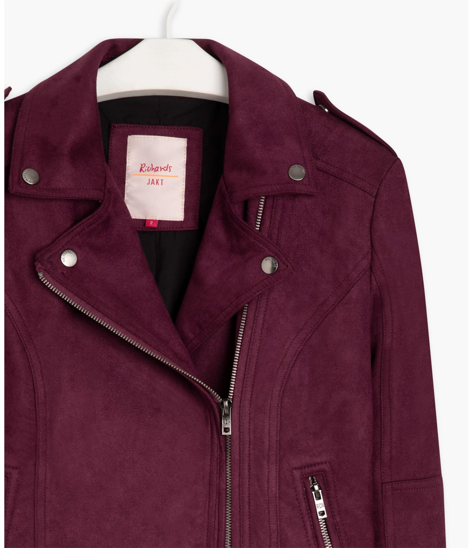 Jaqueta Suede Winter Bordeaux