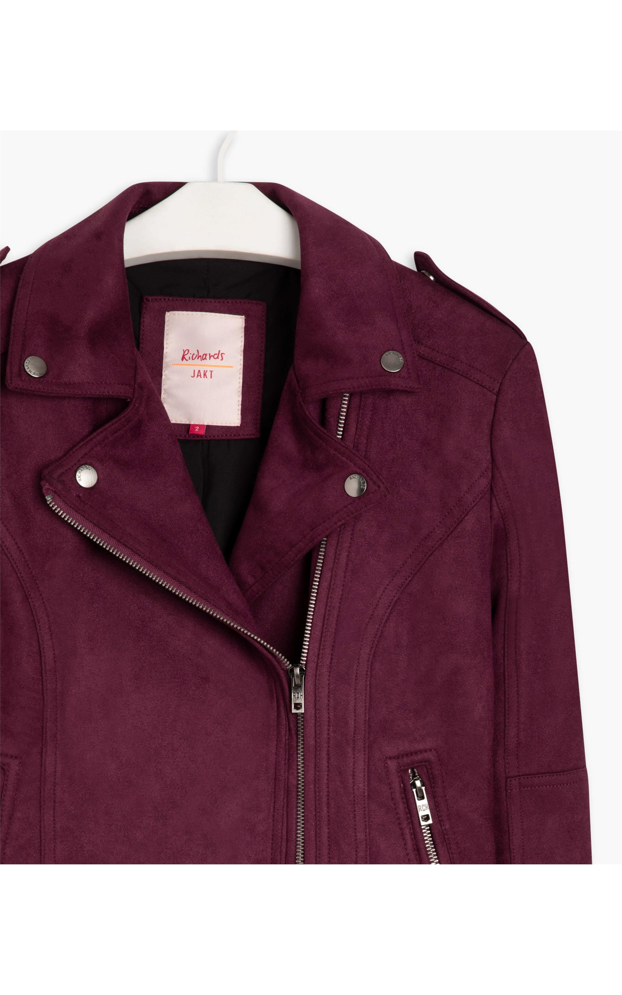 Jaqueta Suede Winter Bordeaux