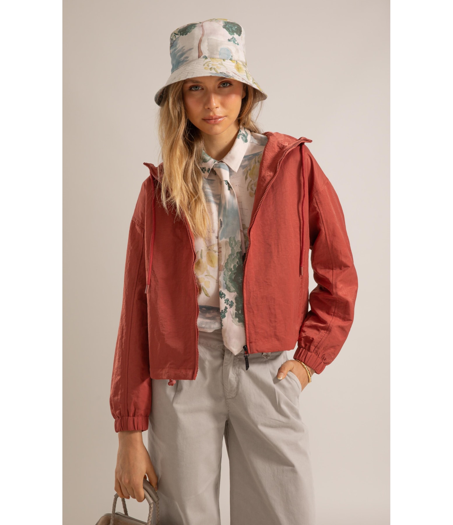 Jaqueta Sun Nylon Terra