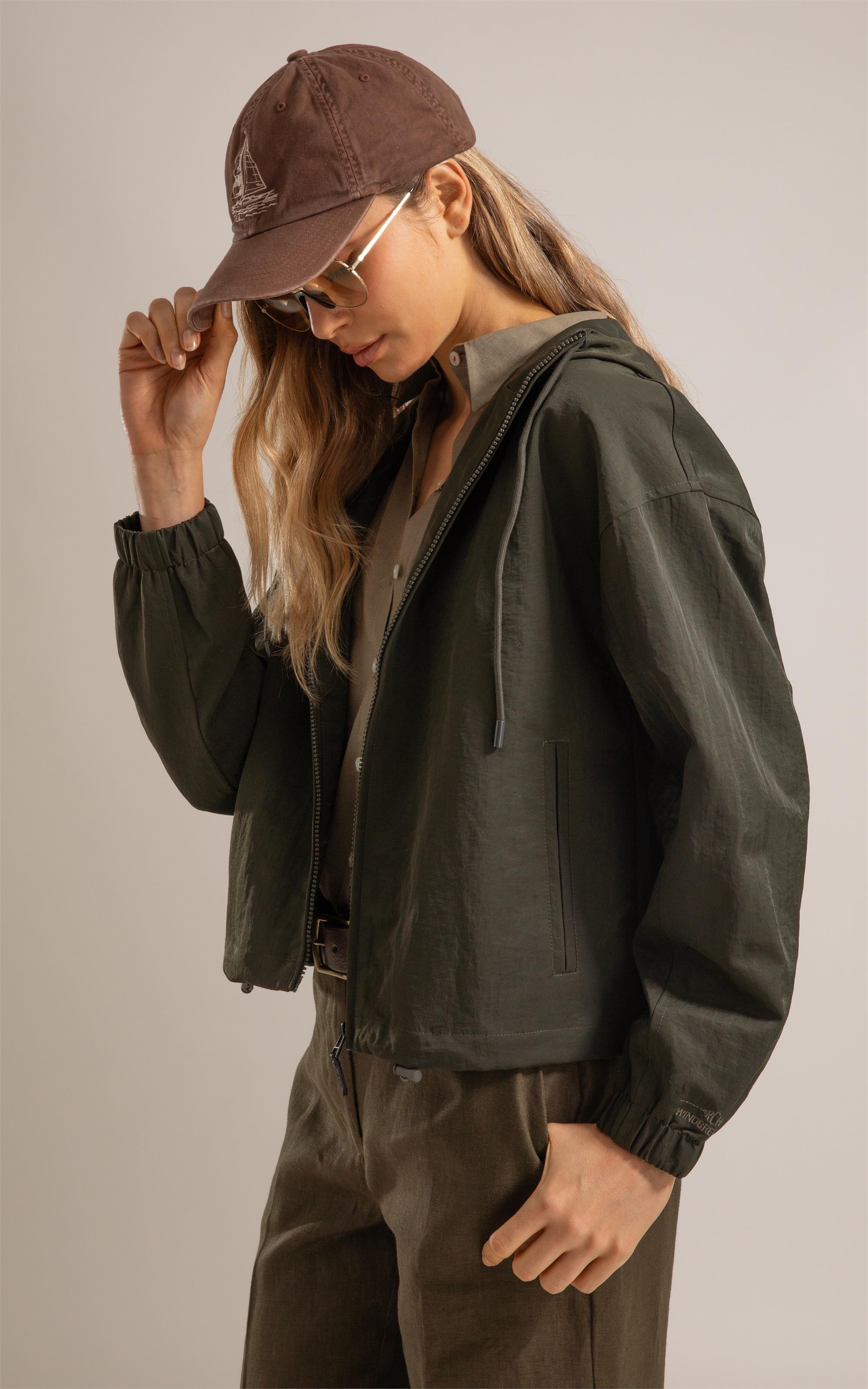 Jaqueta Sun Nylon Verde Army