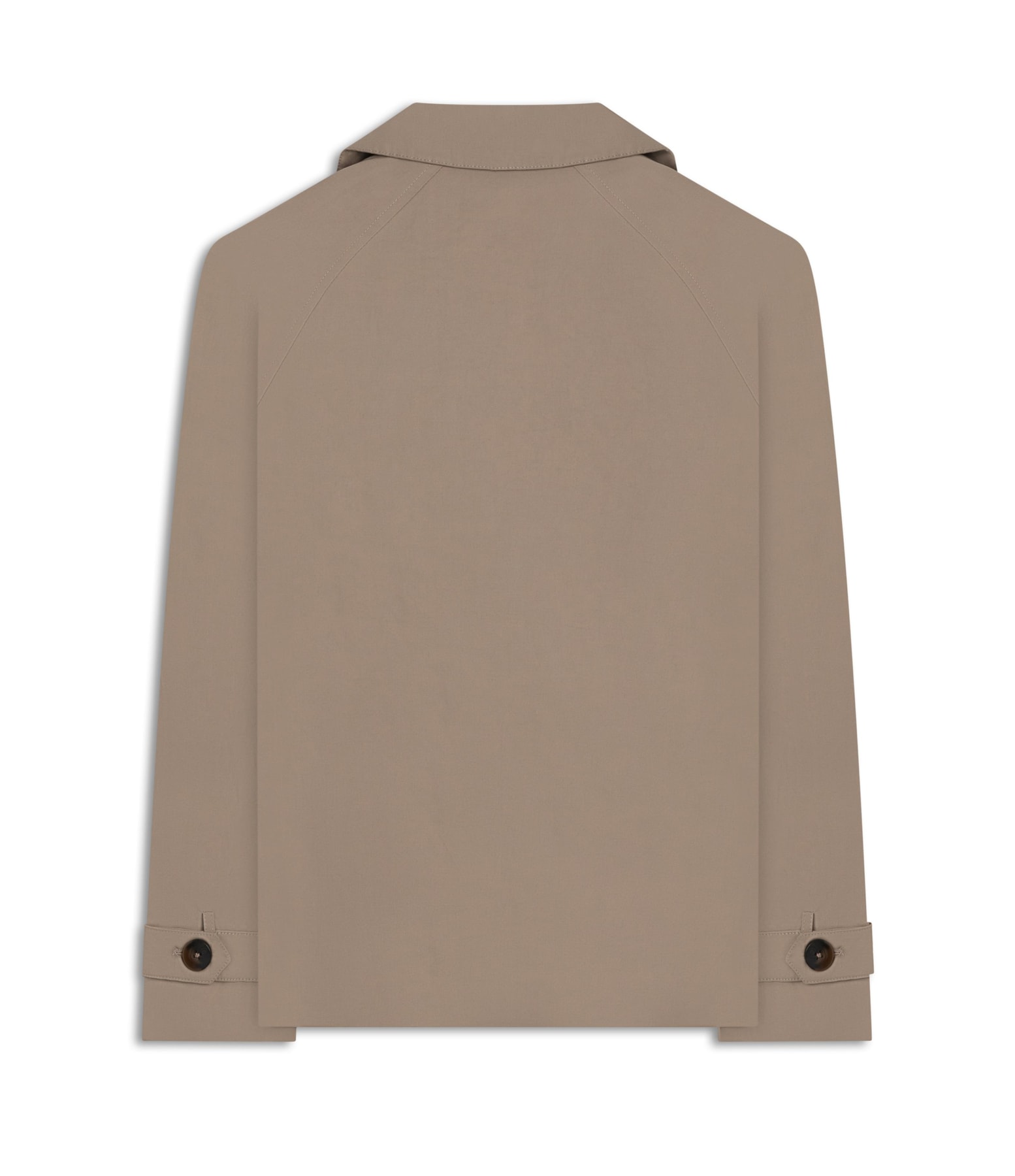  Jaqueta Trench Cotton Caqui