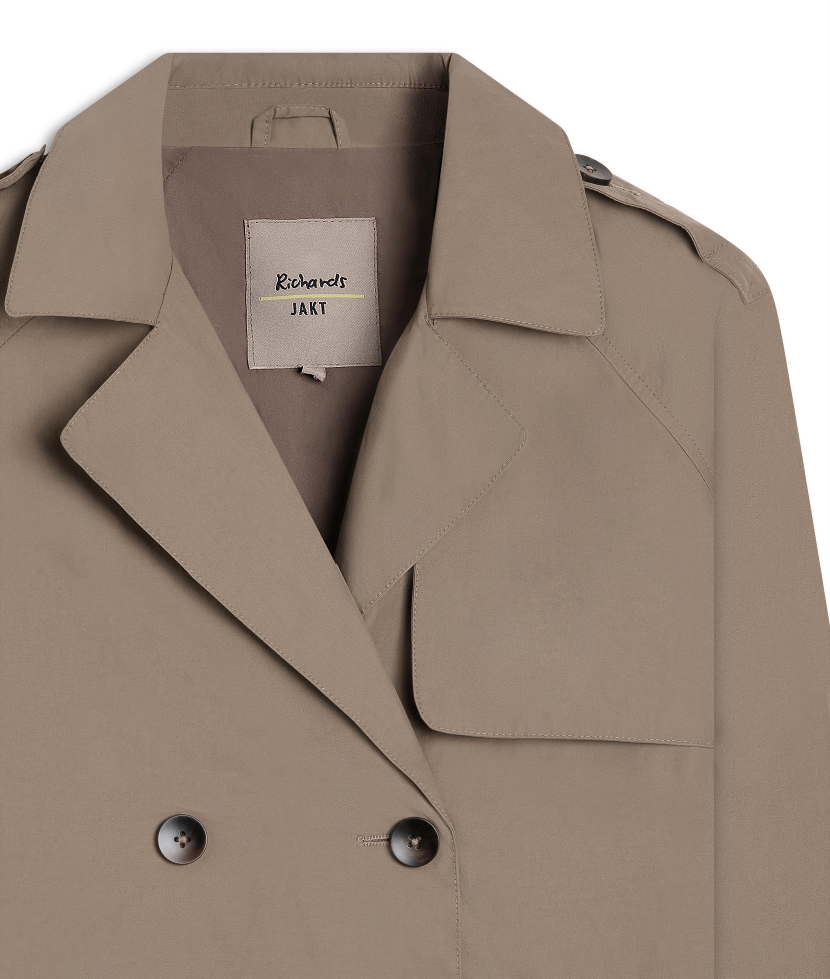 Jaqueta Trench Cotton Caqui