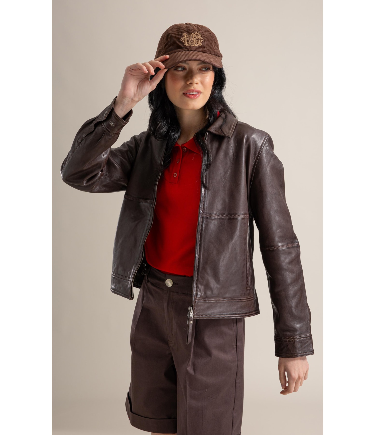 Jaqueta Vale Leather Cafe