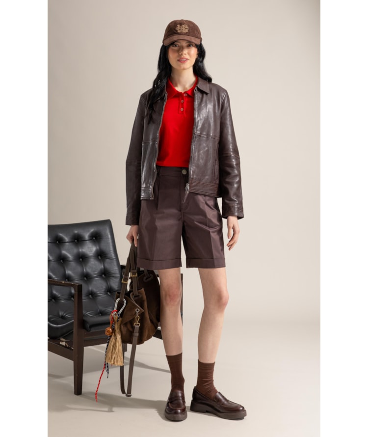 Jaqueta Vale Leather Cafe