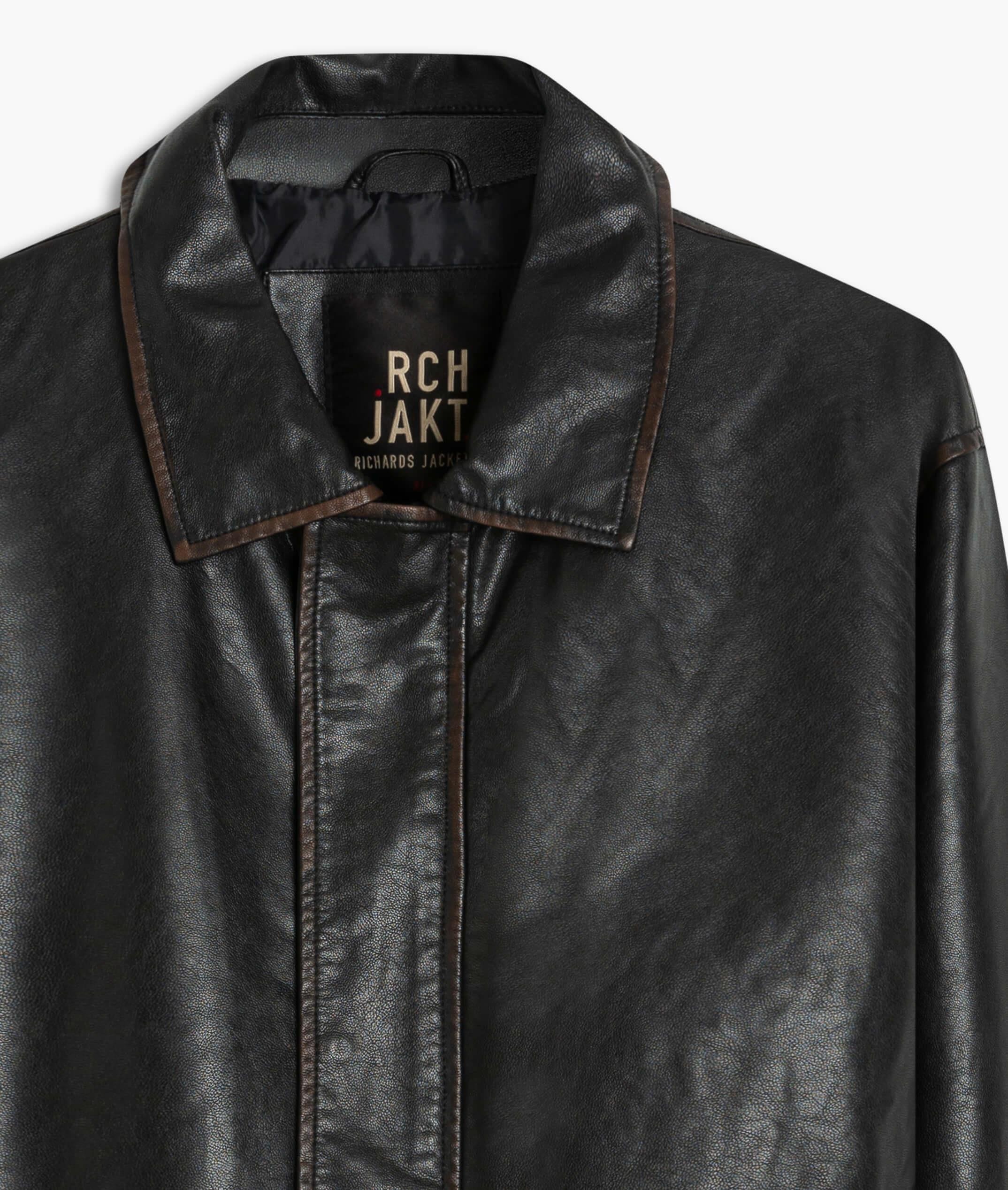 Jaqueta Vegan Leather Aviator Cafe