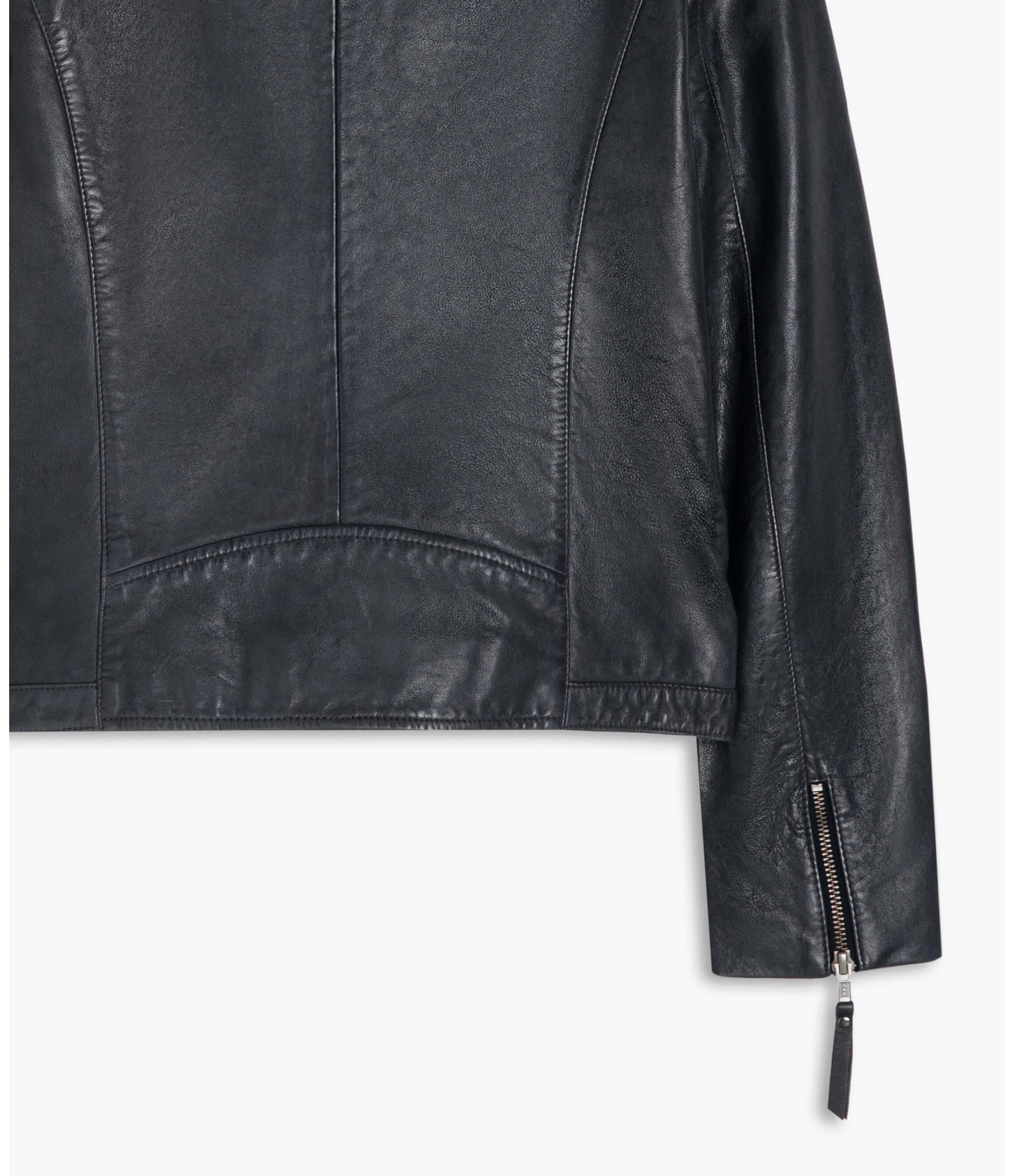 Jaqueta Vegas Leather Dark Navy