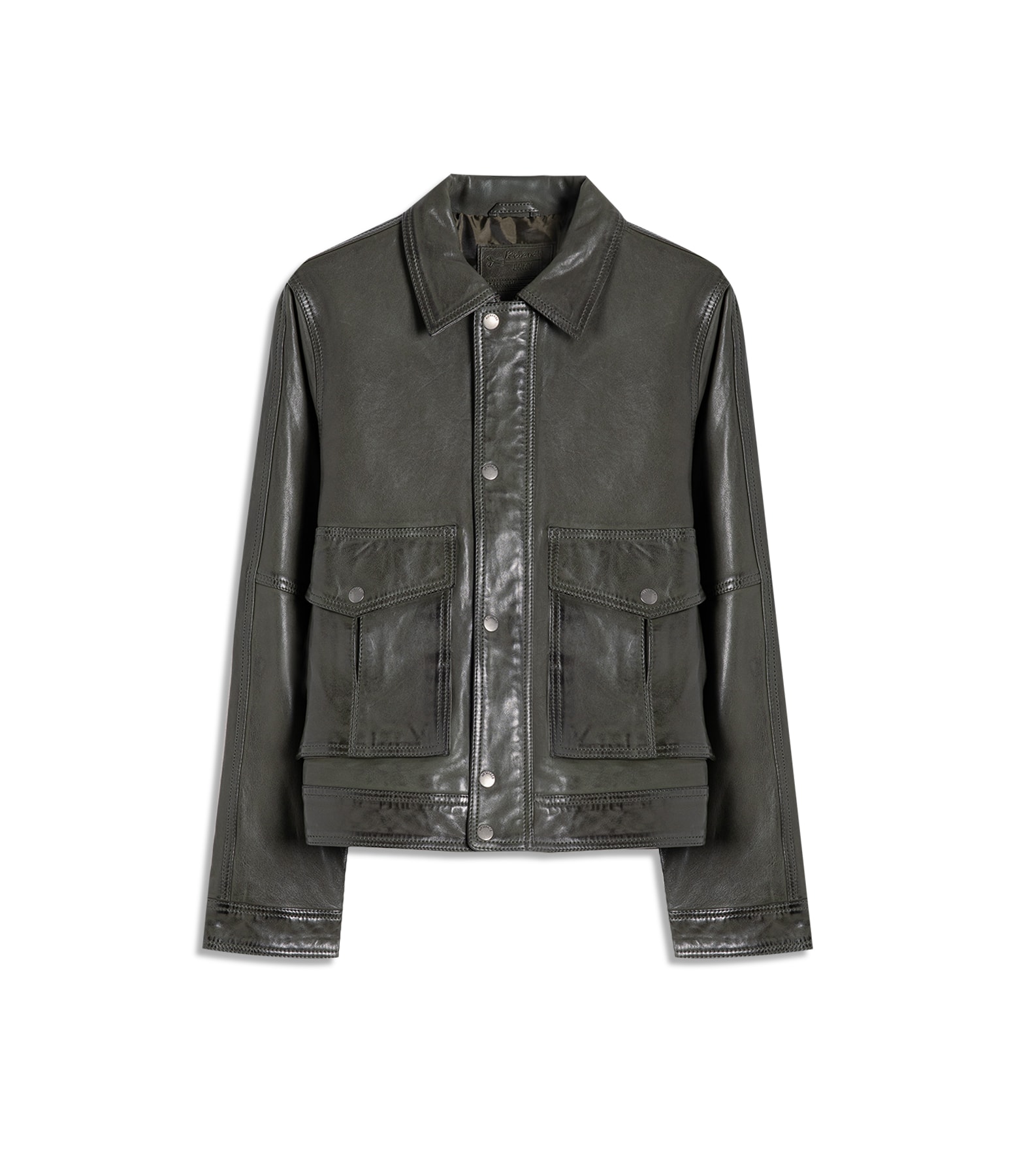 Jaqueta Viola Leather Verde Army