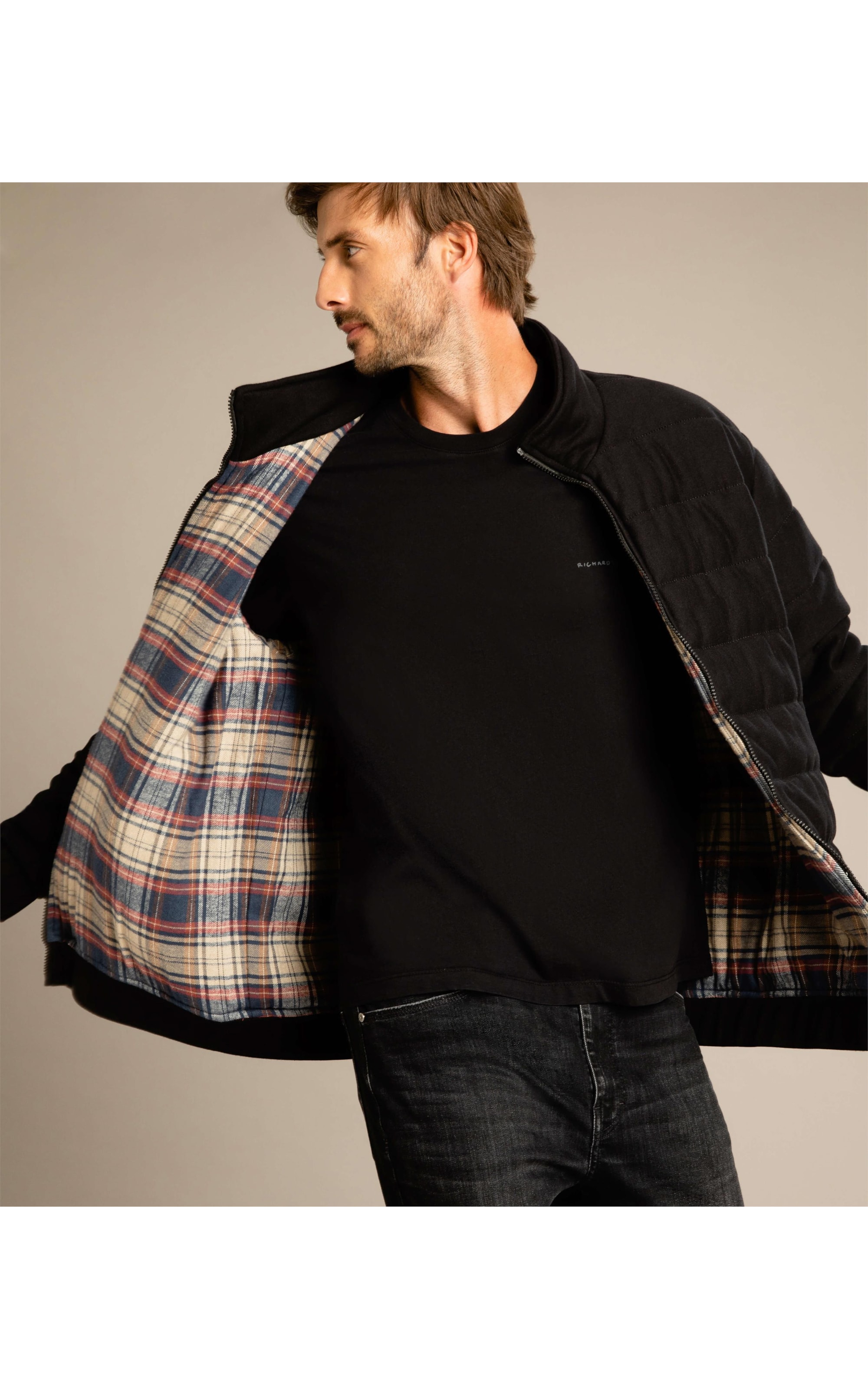 Jaqueta Winter Matelasse Preto