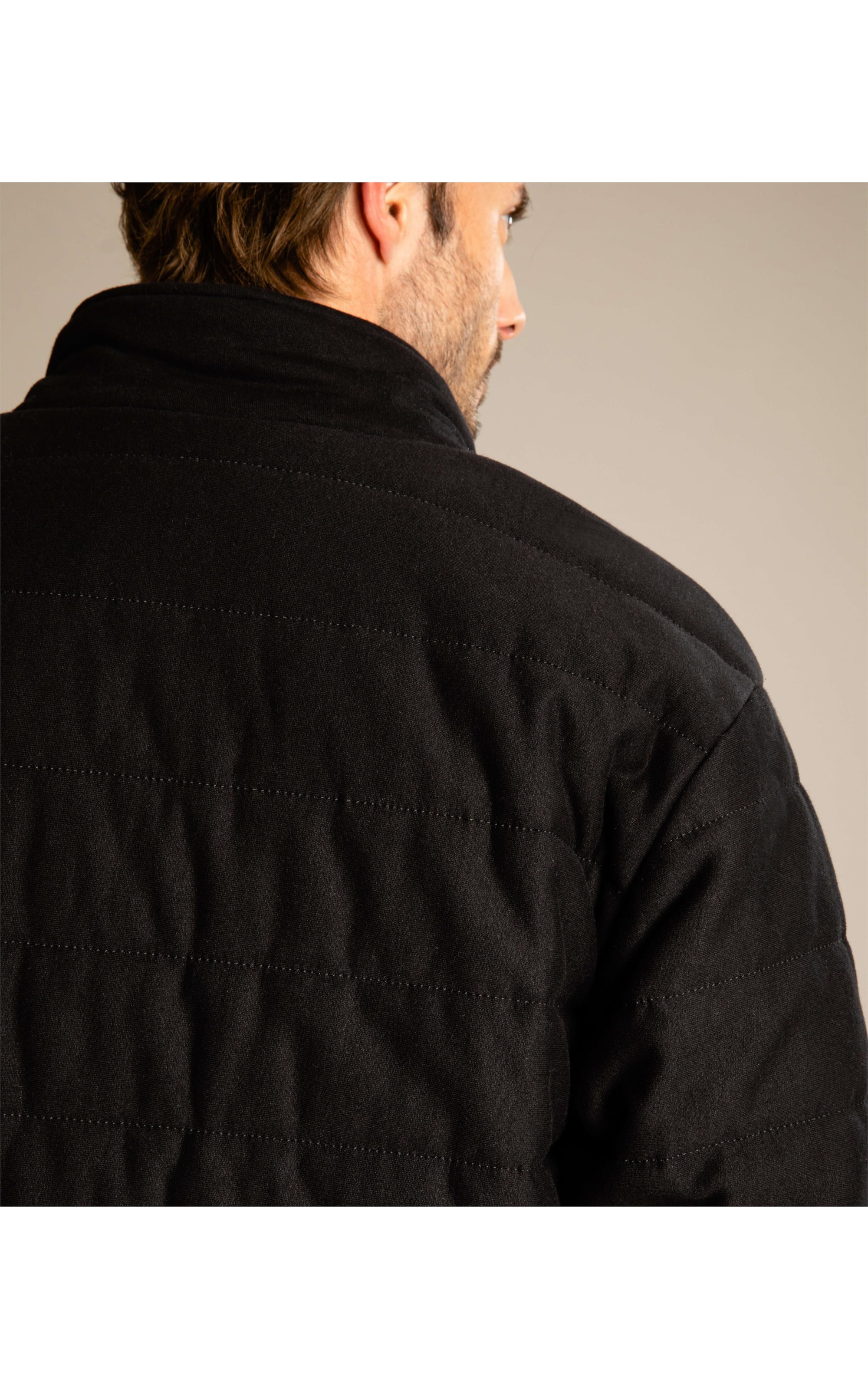 Jaqueta Winter Matelasse Preto