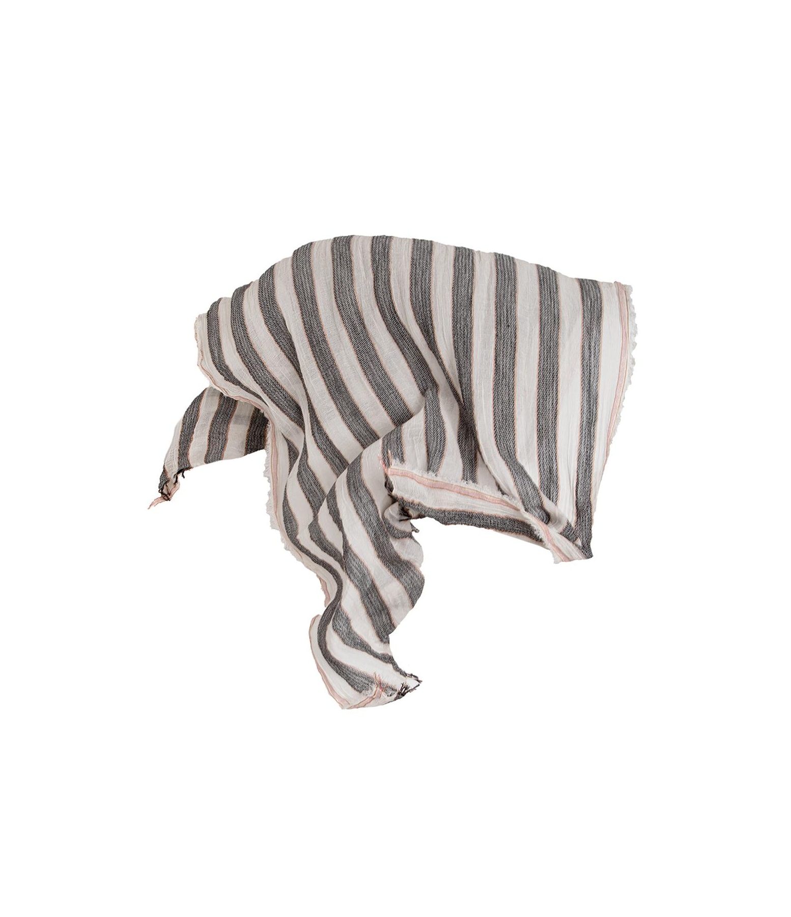 Lenço Black Stripes Preto