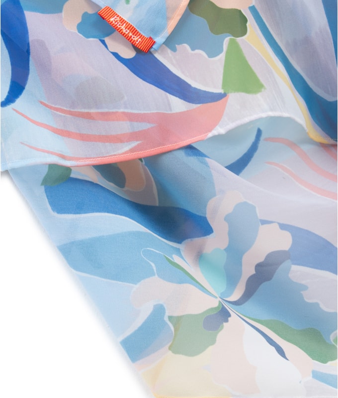  Lenço Charlote Estampado