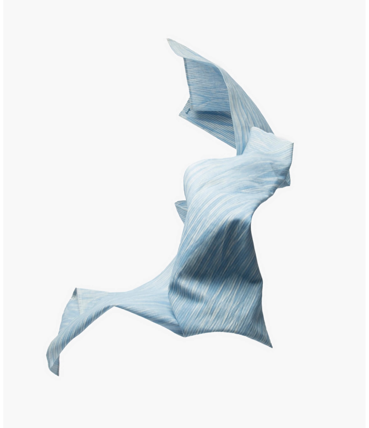 Lenco Cotton Listrado Azul Claro